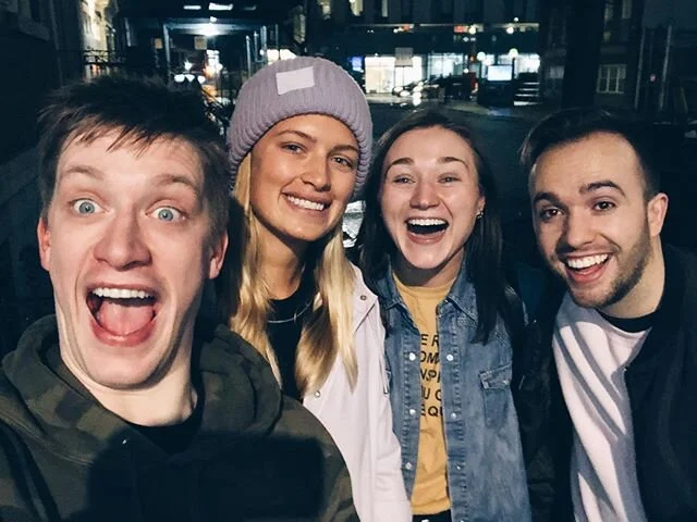 Ladies and gentlemen, my favorite comedian, DANIEL SLOSS (feat. me and 2 other vaguely important people)