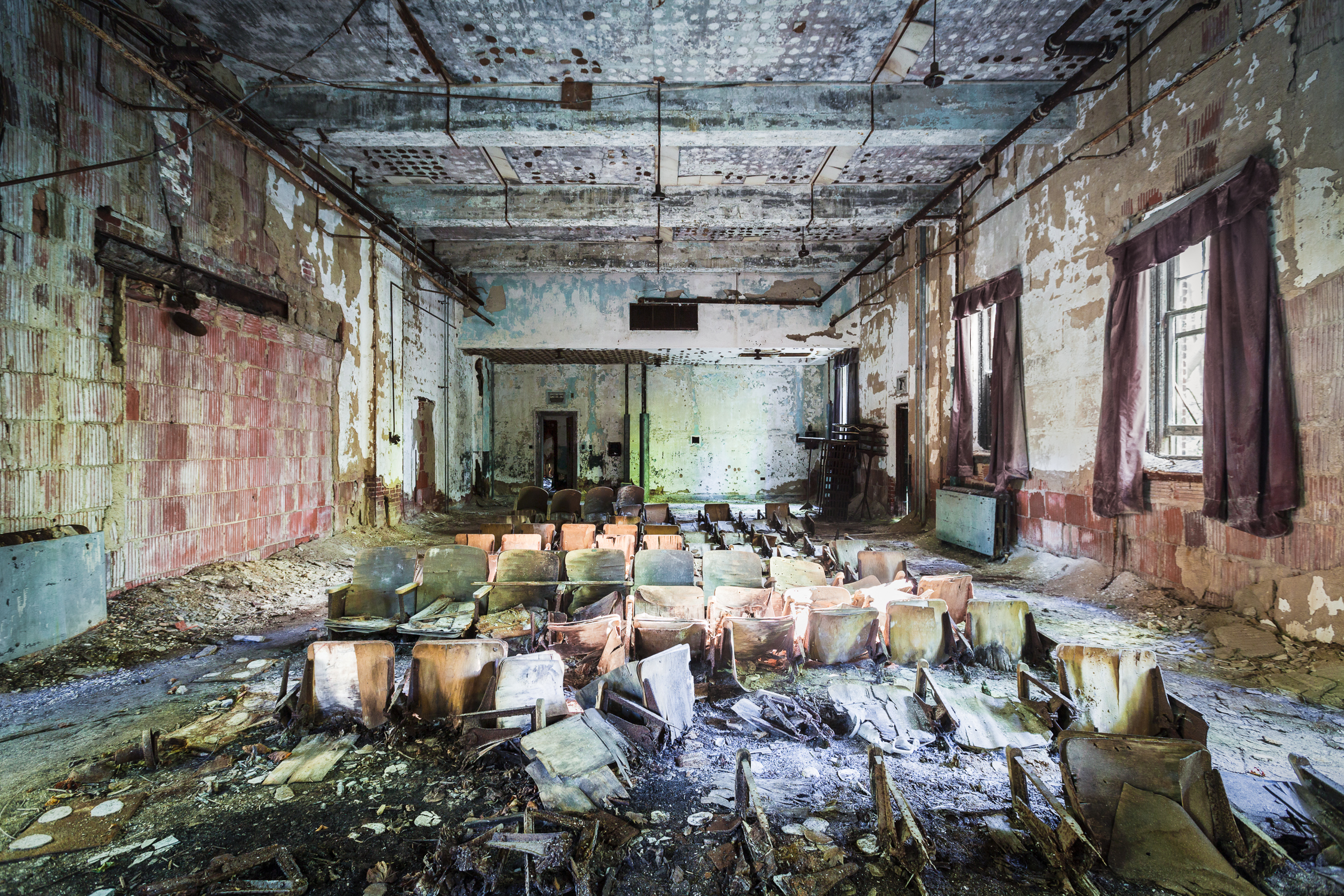 Riverside Hospital Auditorium, North Brother Island
