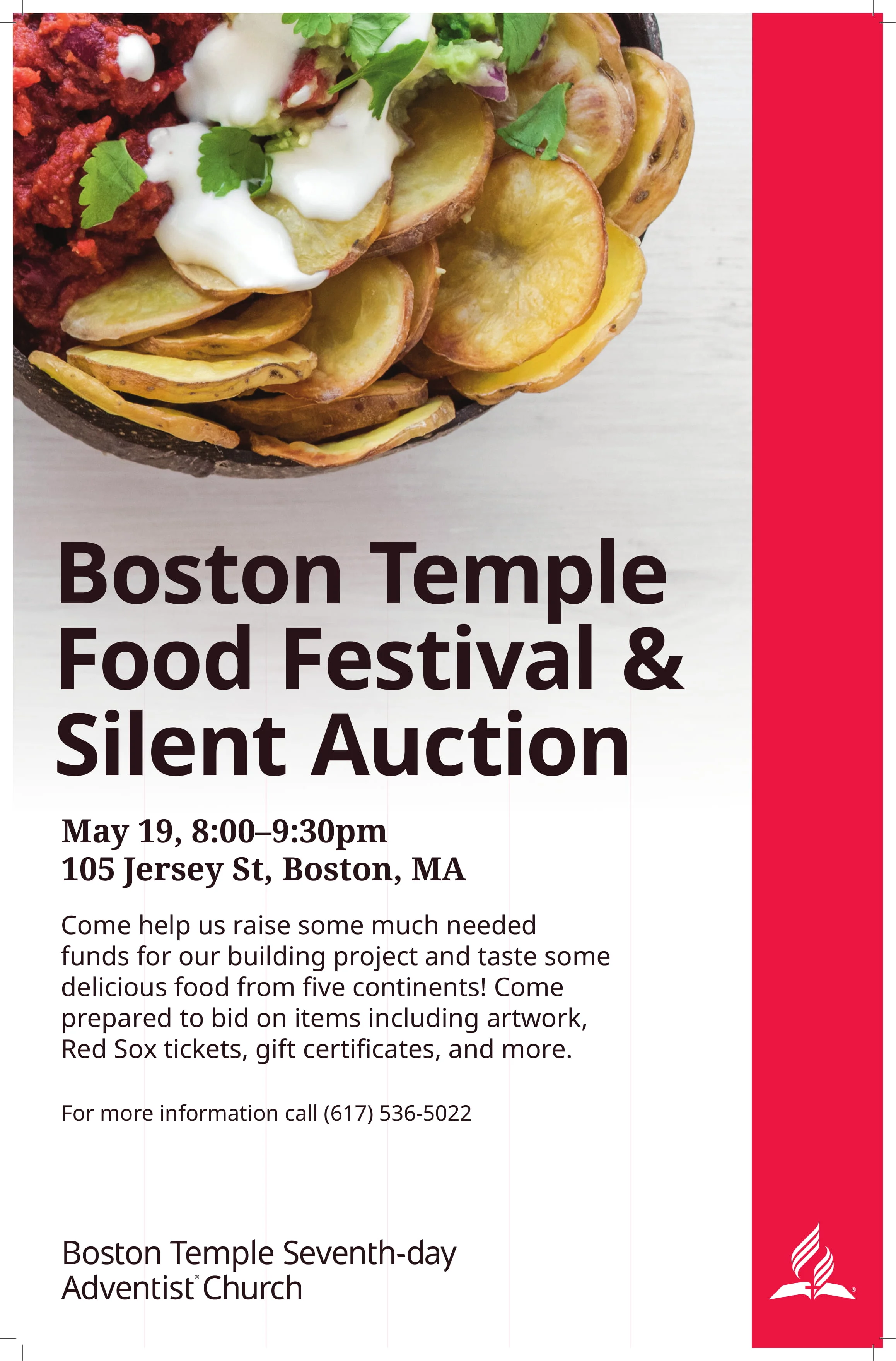 Boston Temple Food Festival & Silent Auction