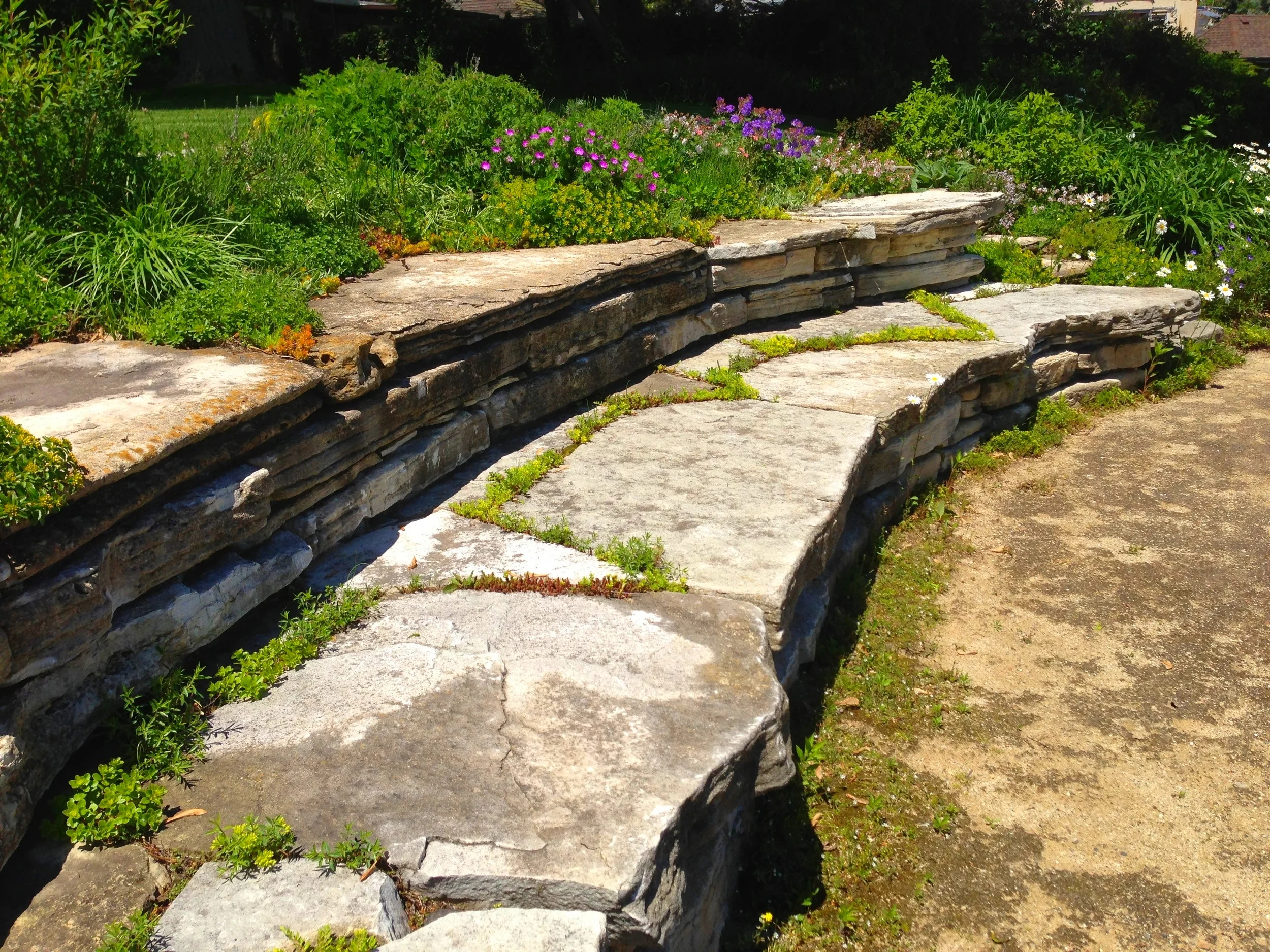 Natural Stone Bench