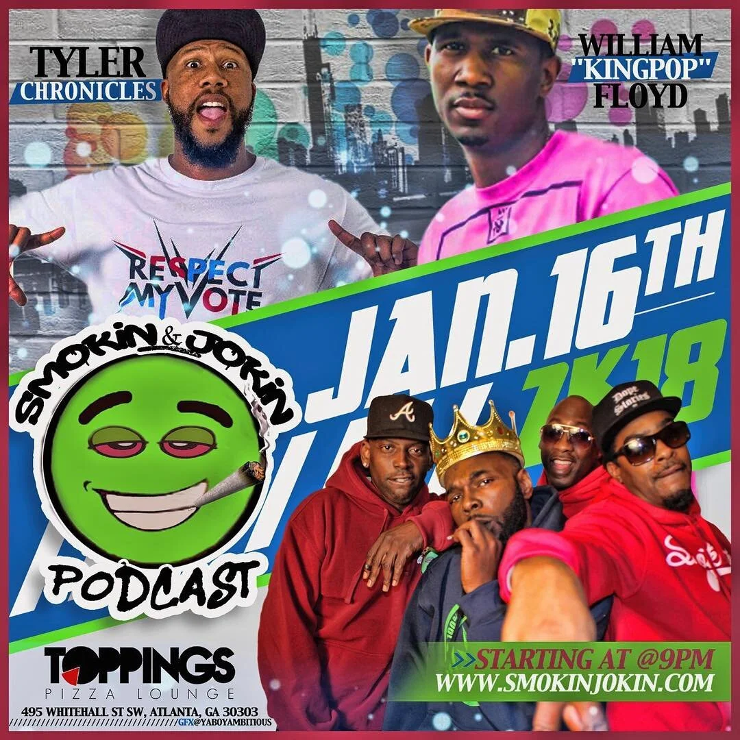 🚨SEASON 3 Episode 2 #ALERT🚨  Tonight, January 16 at 9P EST
➖➖➖➖➖➖➖➖➖➖➖ 📽FEATURING📽
🗣 #TylerChronicles will talk comedy and ish
🗣 #KingPop - #WilliamFloyd will talk about his career as a designer and business owner of pop culture clothing 🗣 #Ch