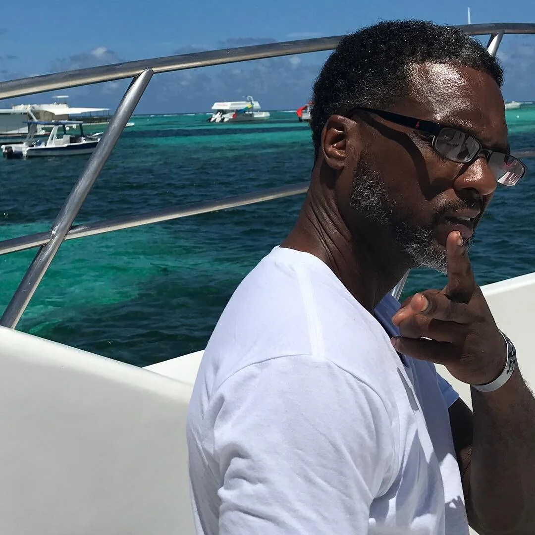 Spoon on a boat... 🛥 RnR neededthat 🙌🏿 djspoon