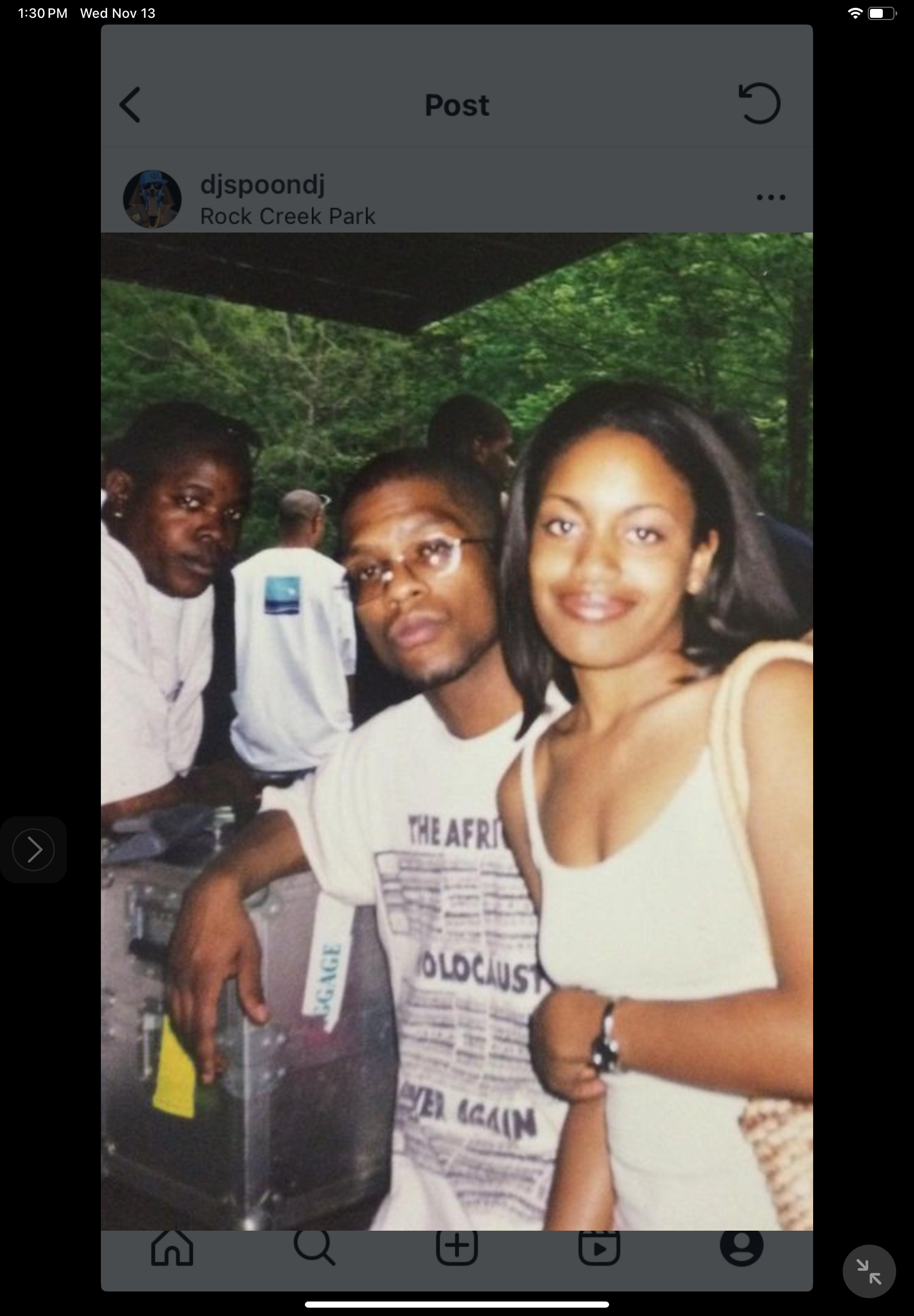 DJ SPOON spiinin at Kappa Kool-Out; Rock Creek park Washington, DC (~97)