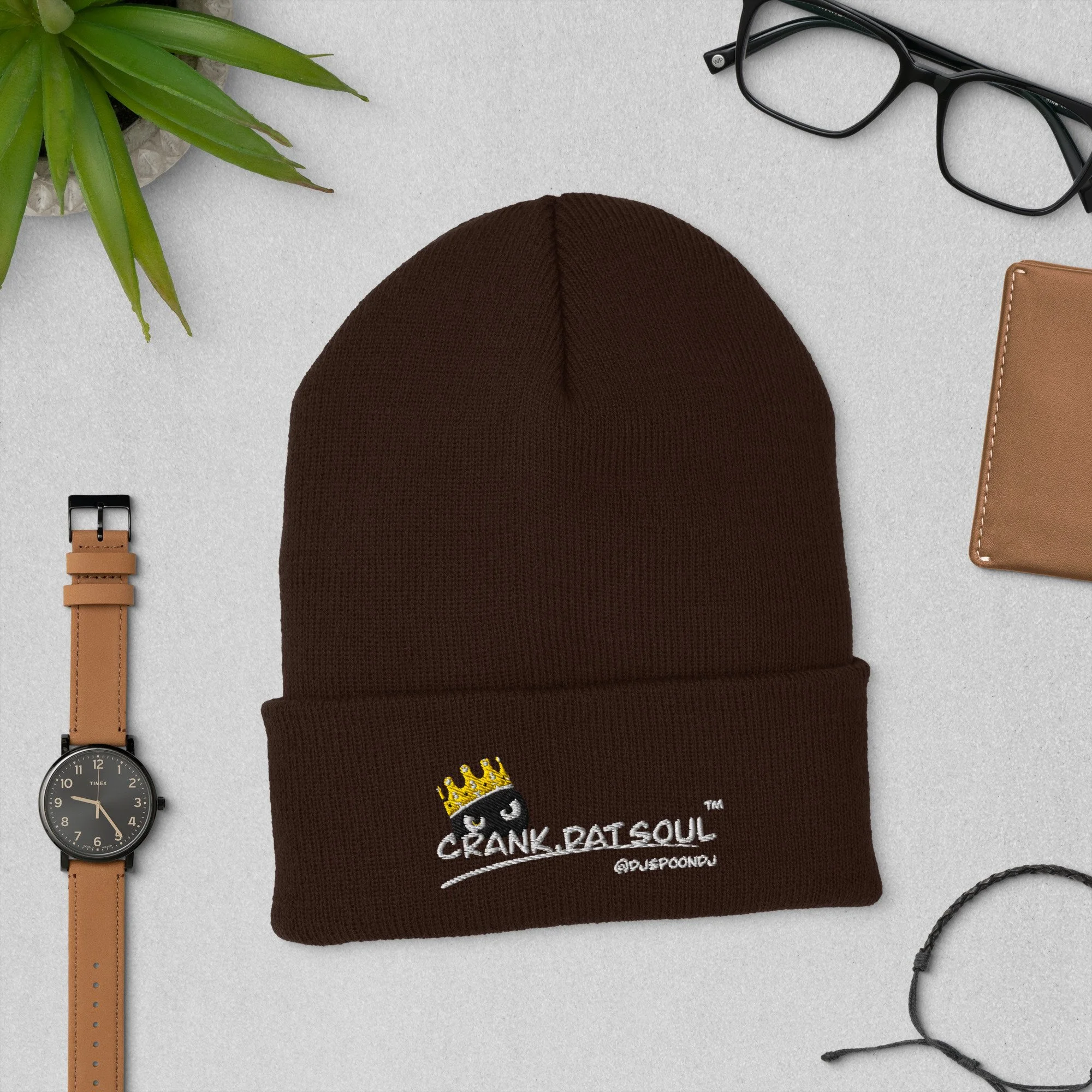 cuffed-beanie-brown-front-69792207a214d.jpg