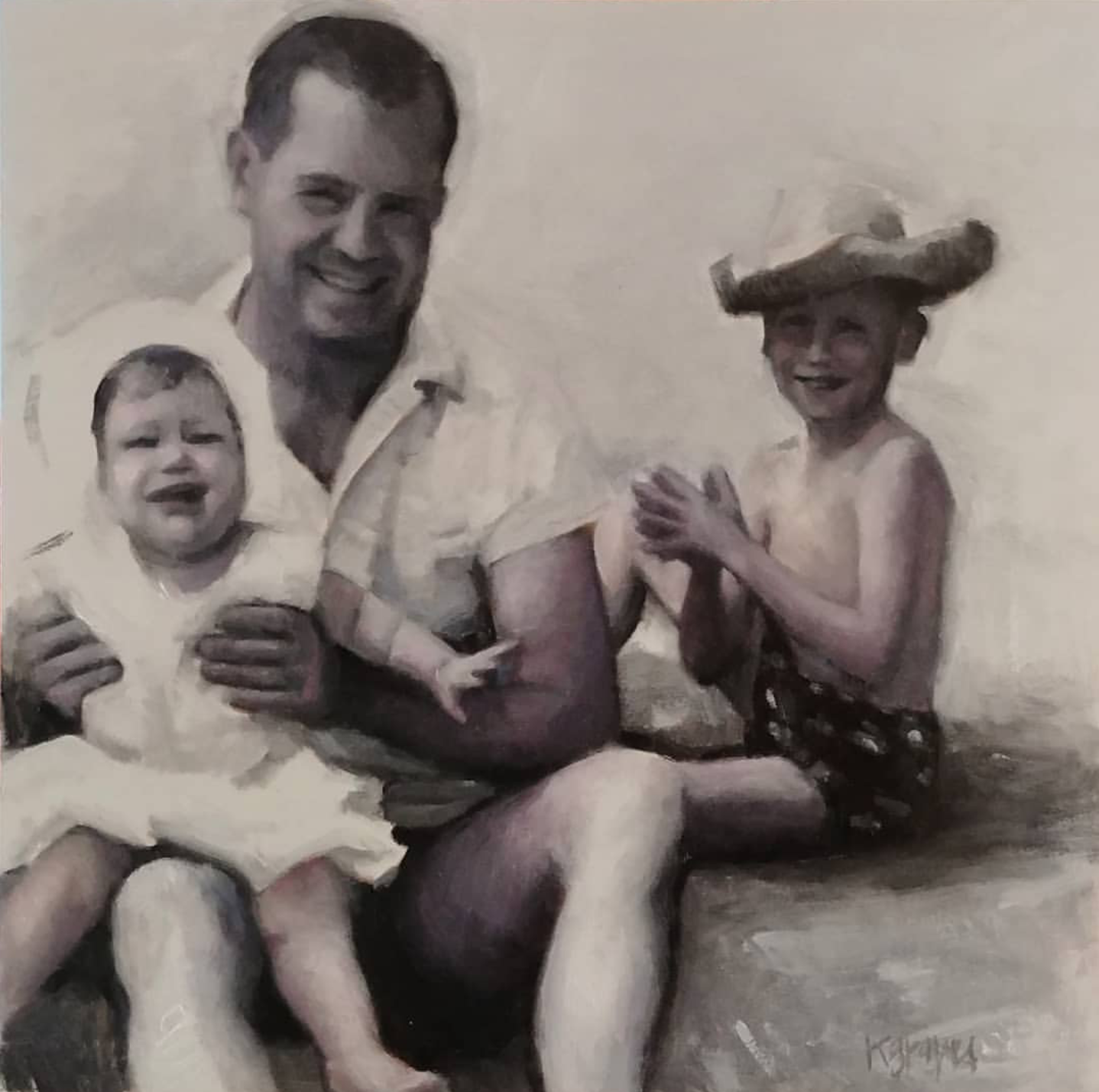 Old Family Photo, 12x12