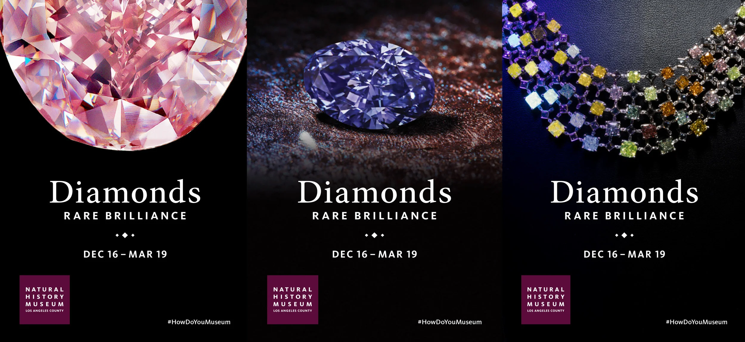 Diamonds Rare Brilliance - The Juliet Pink Diamond, Argyle Violet, Victorian Orchid Vivid Purple and Multi-Color Diamonds were on display at the Natural History Museum of Los Angeles County.