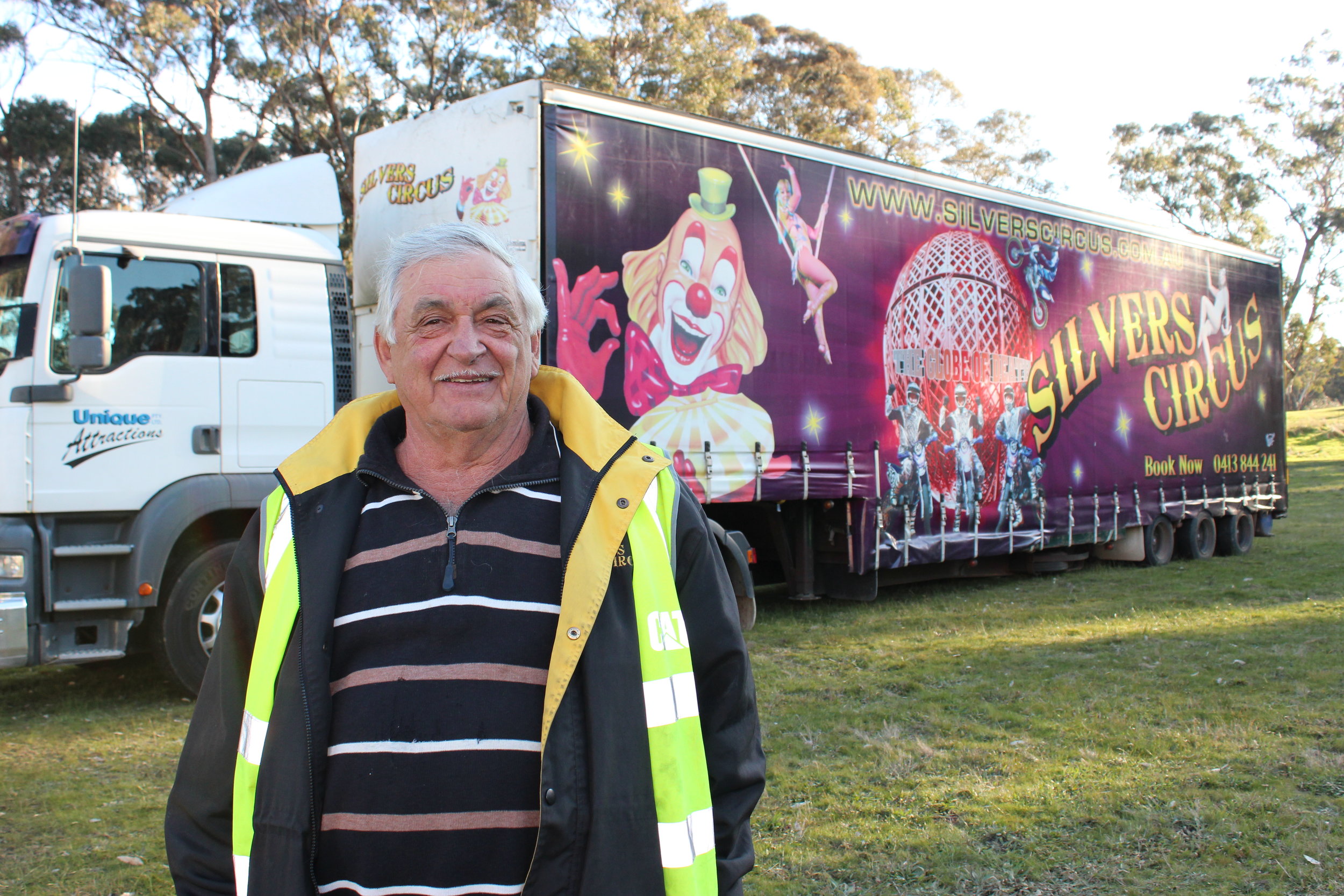 Silvers Circus owner, Anton Gasser, believes that a circus is very much like farming.