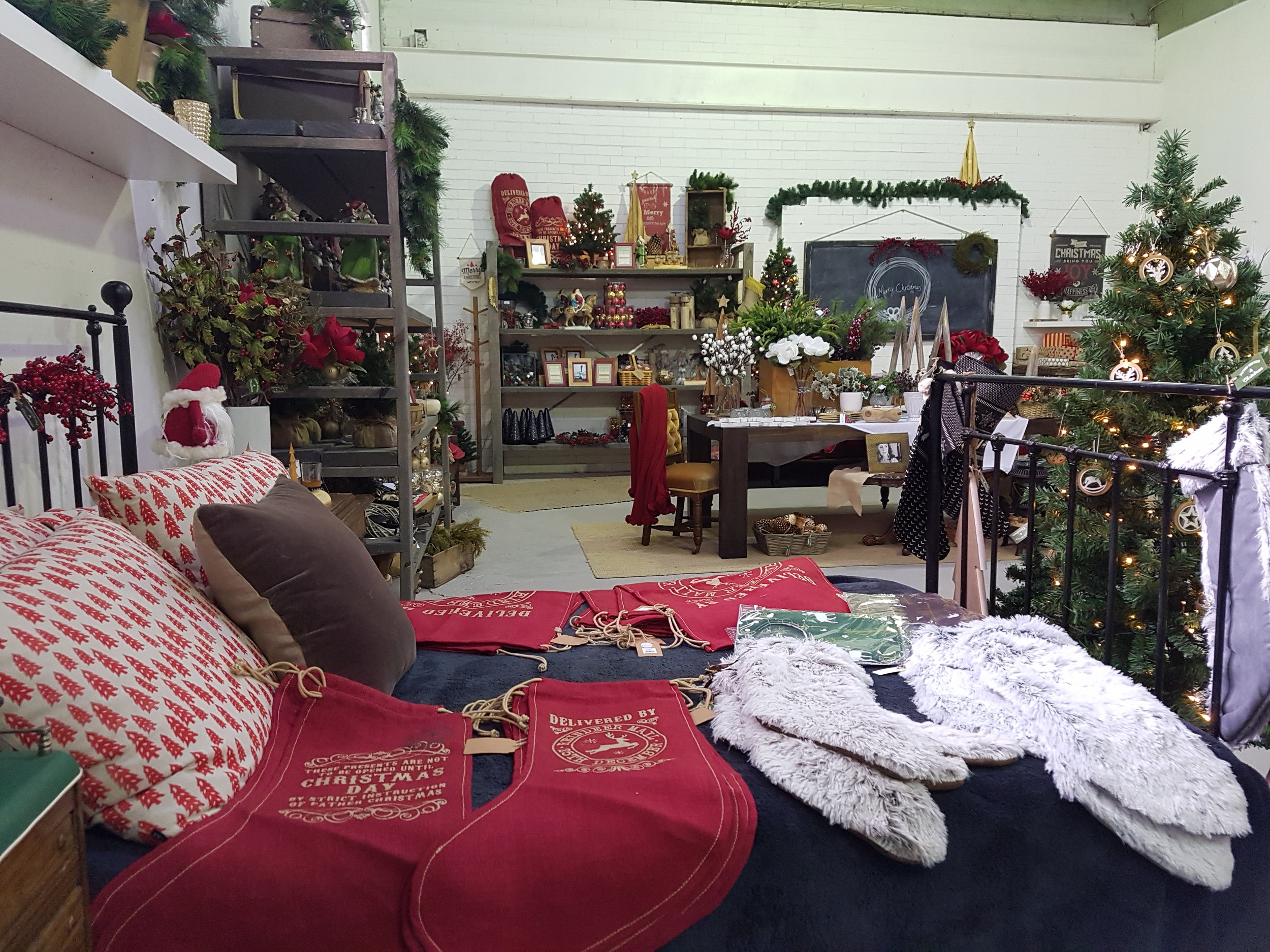 Cohuna's popular Factory & Field has introduced a Christmas section.