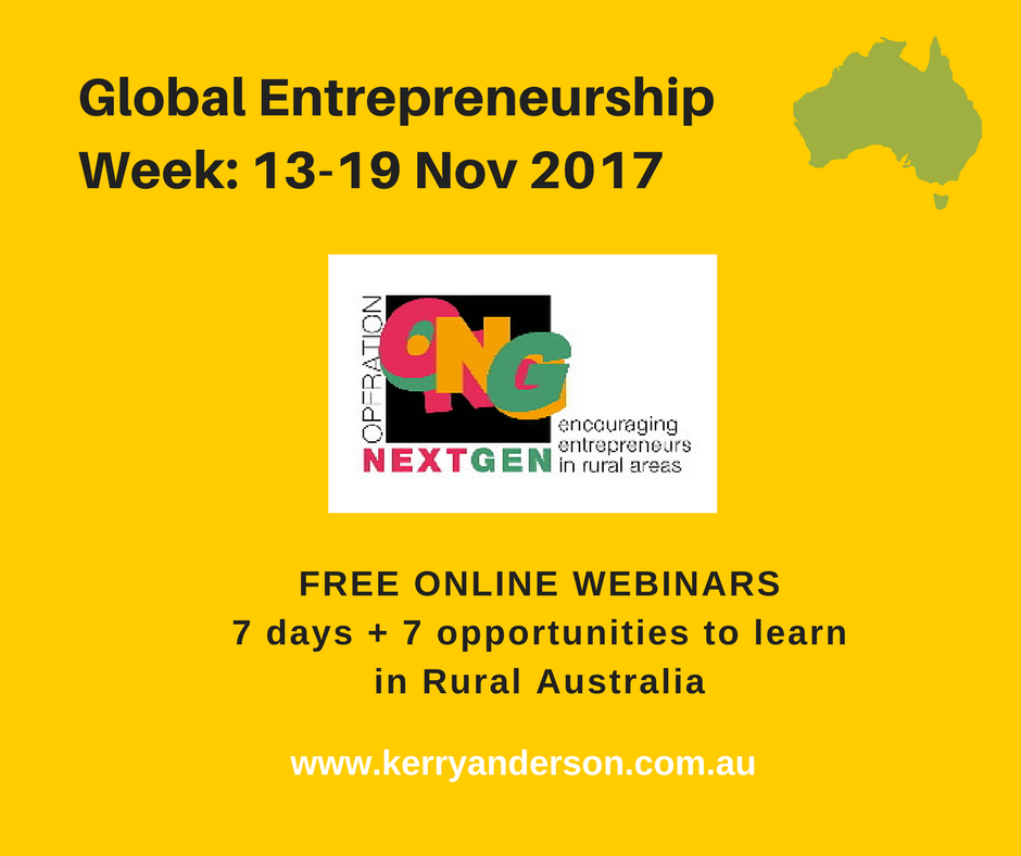 Global Entrepreneurship Week 2017