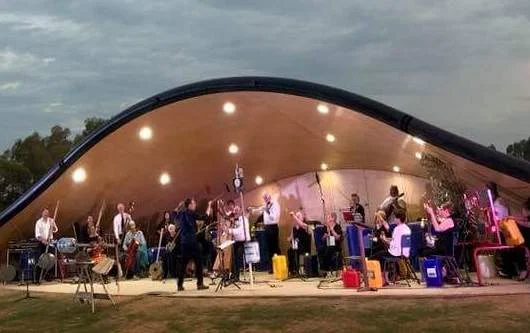 Since writing this article the Sound Shell was officially opened on 21 April, 2018.