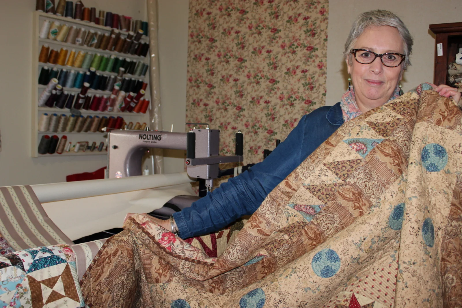 As a small rural business, Quilt Station has given Margaret Mew amazing opportunities.
