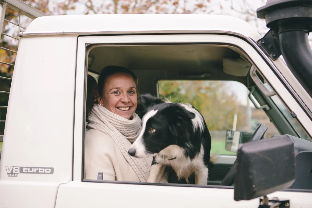 Mount Mitchell Kate & dog.jpg