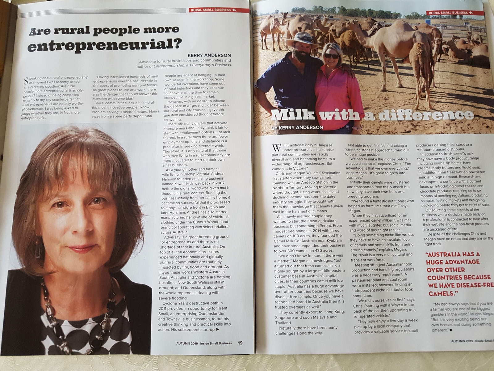 Are rural people more entrepreneurial?