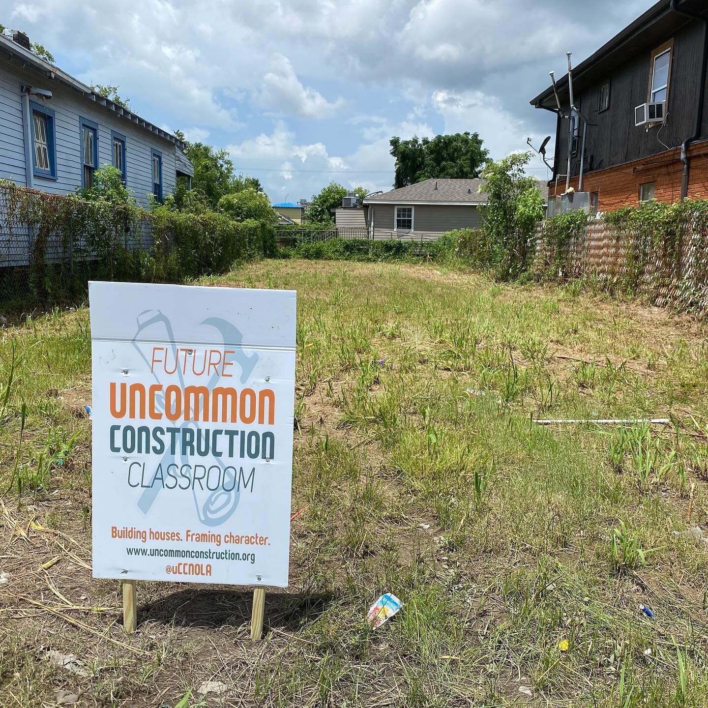 There must be another school year coming up because this future unCommon Classroom is looking ready to go! We are getting excited to break ground on another unCommon House, designed by apprentices in partnership with @trapolinpeerarchitects!
.
#NewOr