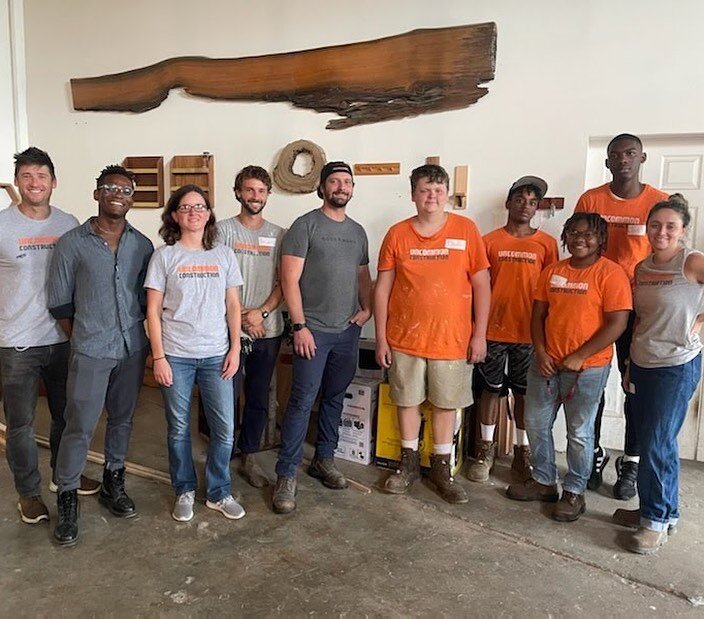 Sending a special shout-out to our friends from @goodwoodnola for hosting apprentices &amp; our partners at @concordianola for a visit to their shop today! #NOLA #WorkforceDevelopment #BuildingHousesFramingCharacter