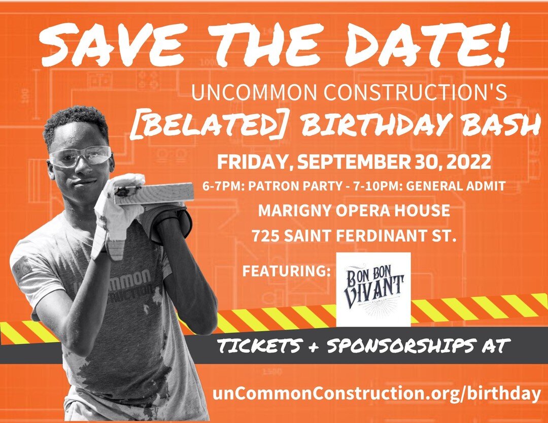 Are you coming to our Birthday Bash!? There's one week left to get your Early Bird Tickets! We hope you'll join us for a great time - filled with music, food, an auction, prizes, and the first-ever Tiny Build Industry Challenge between Lead Companies