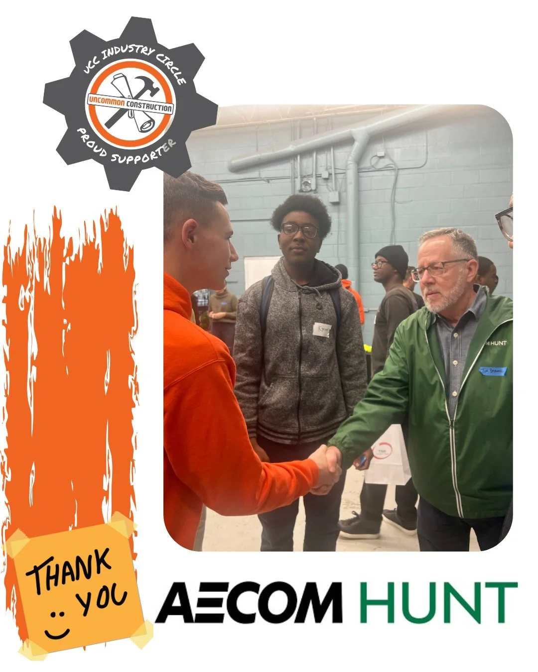 Huge thanks to @aecom_hunt  for renewing their commitment to Industry Circle 2026! 🔨

Your continued investment in the next generation of builders means more opportunities, more pathways, and more futures changed. We&rsquo;re grateful to have you al