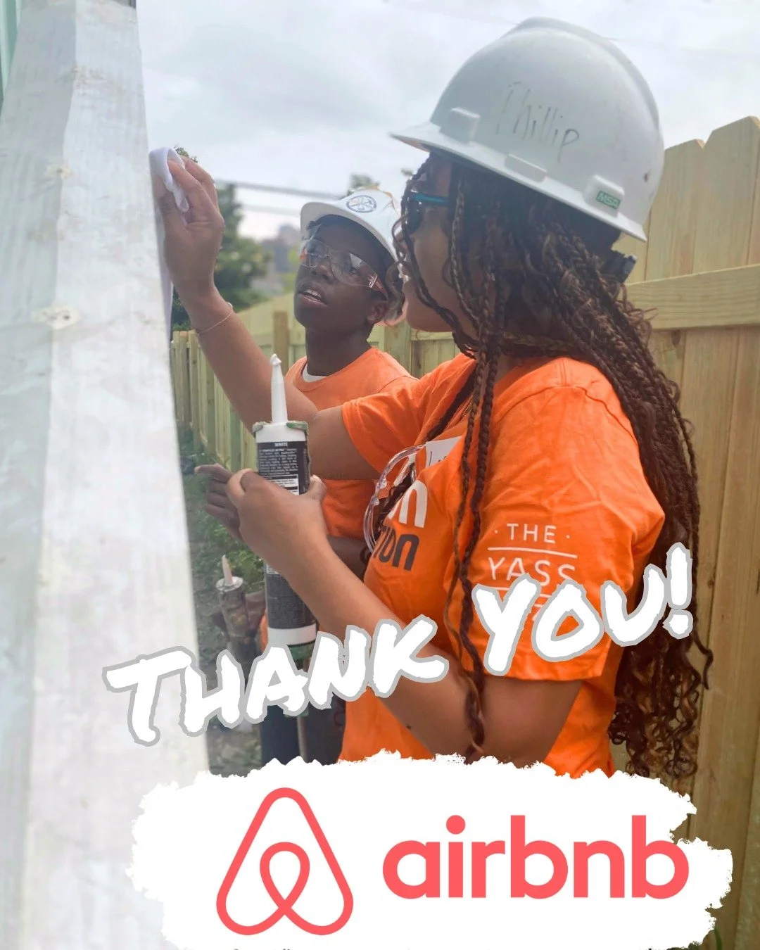 We&rsquo;re feeling incredibly grateful 🙌

A huge THANK YOU to @airbnb  for sponsoring an upcoming unCommon Construction Build Day! 🛠️

Because of partners like Airbnb, our young people are gaining hands-on experience, building real skills, and cre
