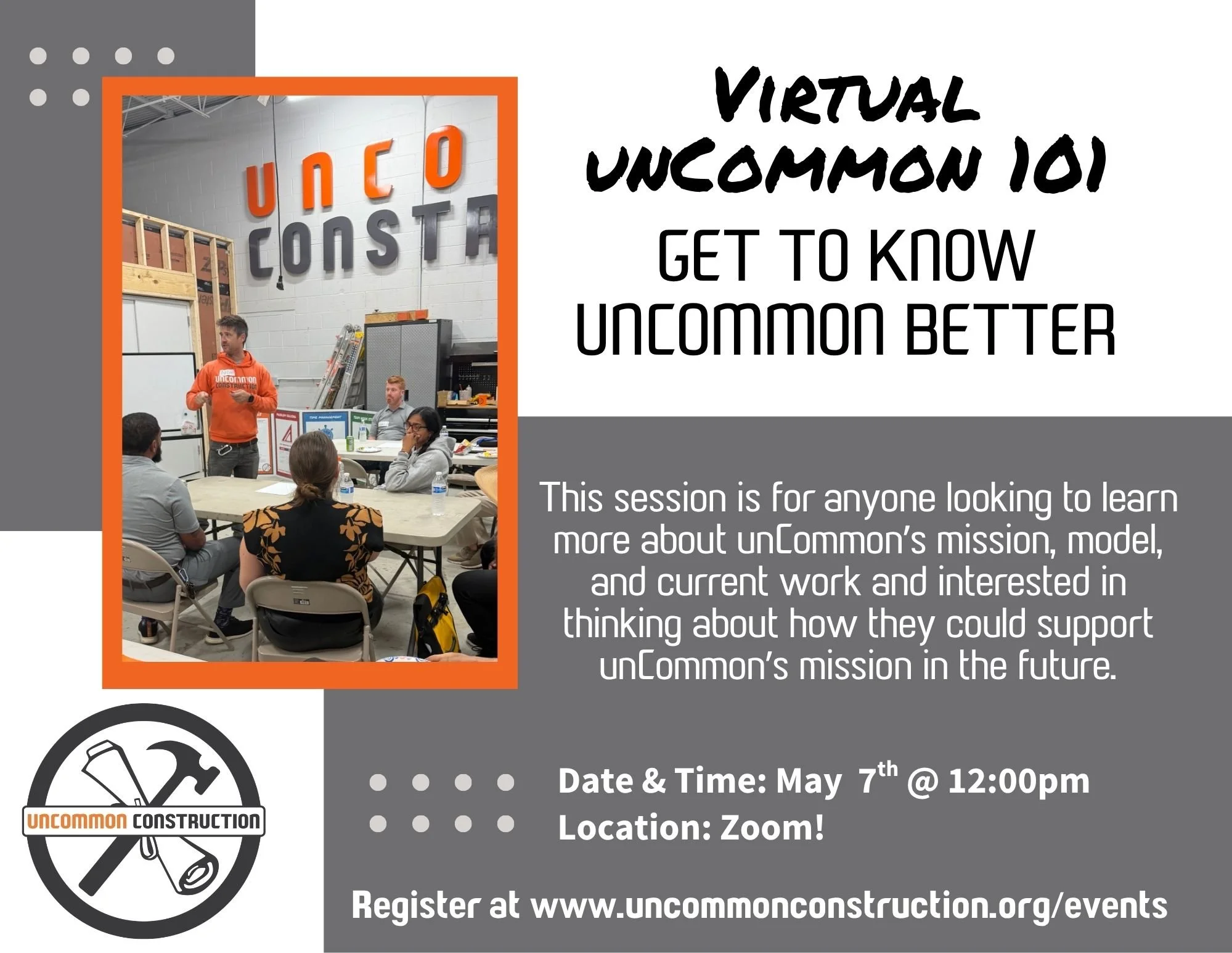 Virtual unCommon 101 - Spring 2026