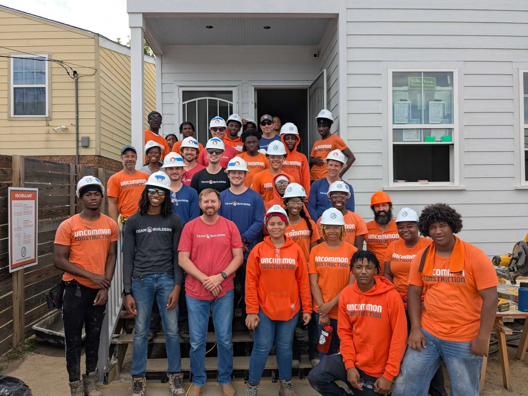 Thank you to Ryan Gootee General Contractors, LLC -- one of our amazing Industry Circle partners! They came out this weekend to help support with projects like cabinet install, fence posts and gates, paint prep and more. 

Our favorite thing about th