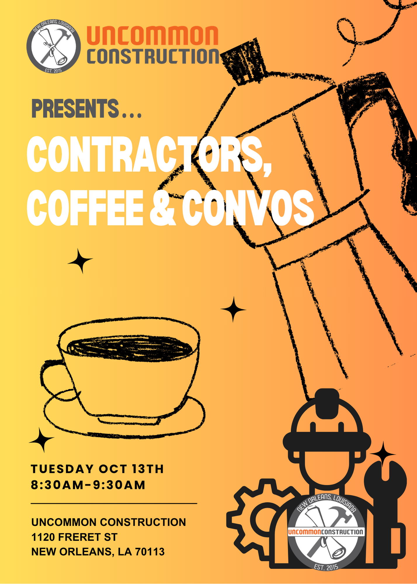 Contractors, Coffee &amp; Convos