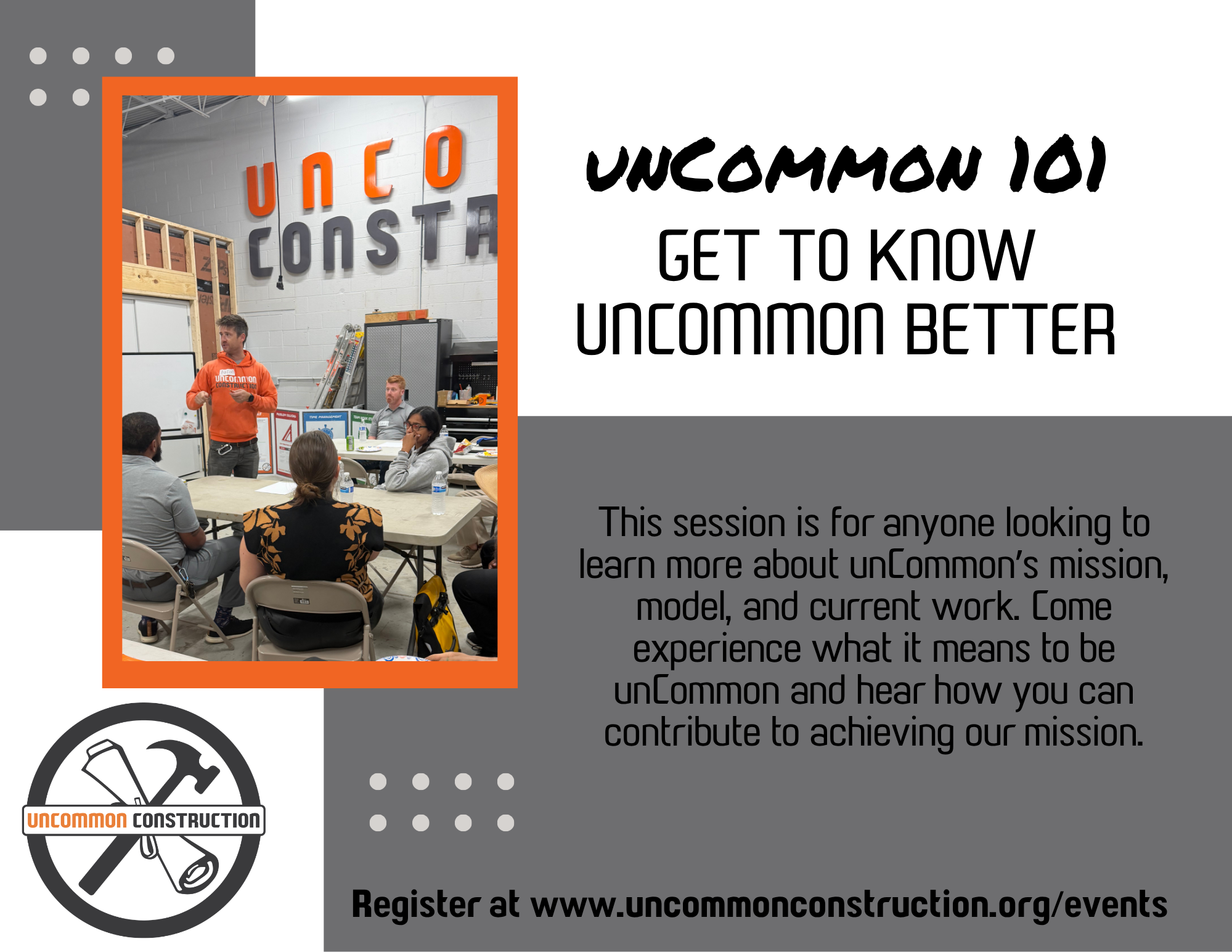 unCommon 101 - Fall 2026