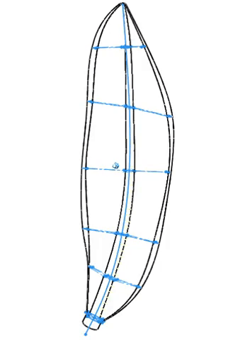 Inside out skeletal modeling