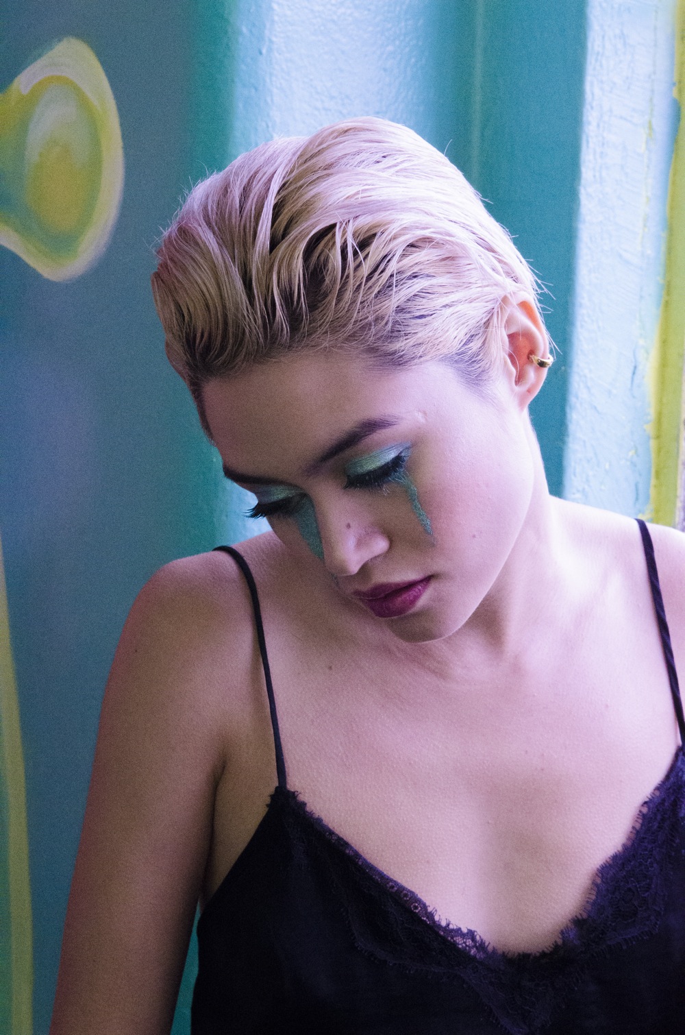 “So many pop songs on the radio are written by men for women, therefore not voicing the opinion of the feminine. We want Princess Cyberspace songs on the radio, so that the feminine word can get out there properly.”