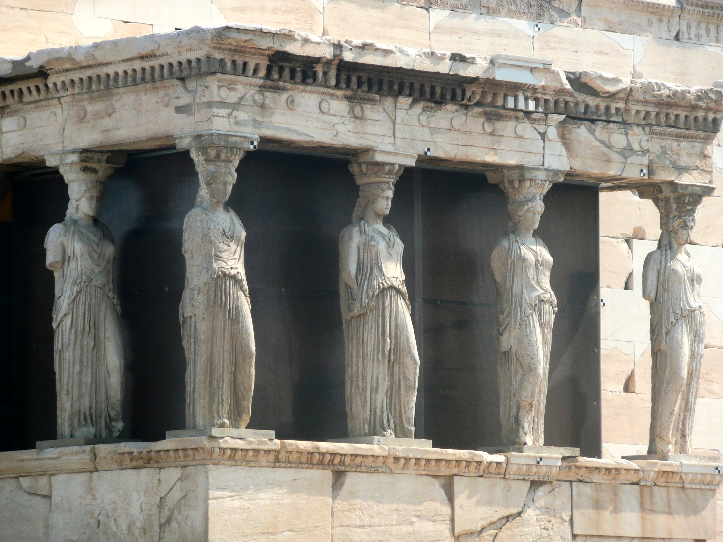 The Caryatid Porch of the Erechtheion, Athens