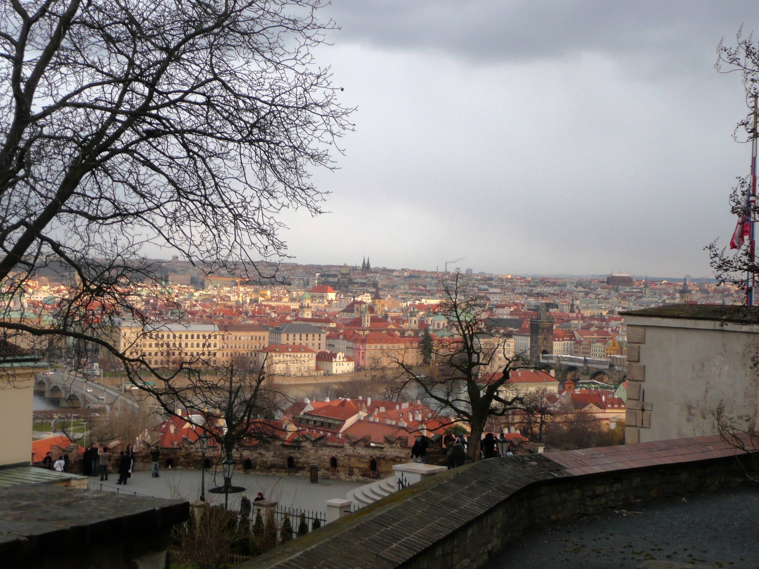 View of Prague from Prague Castle