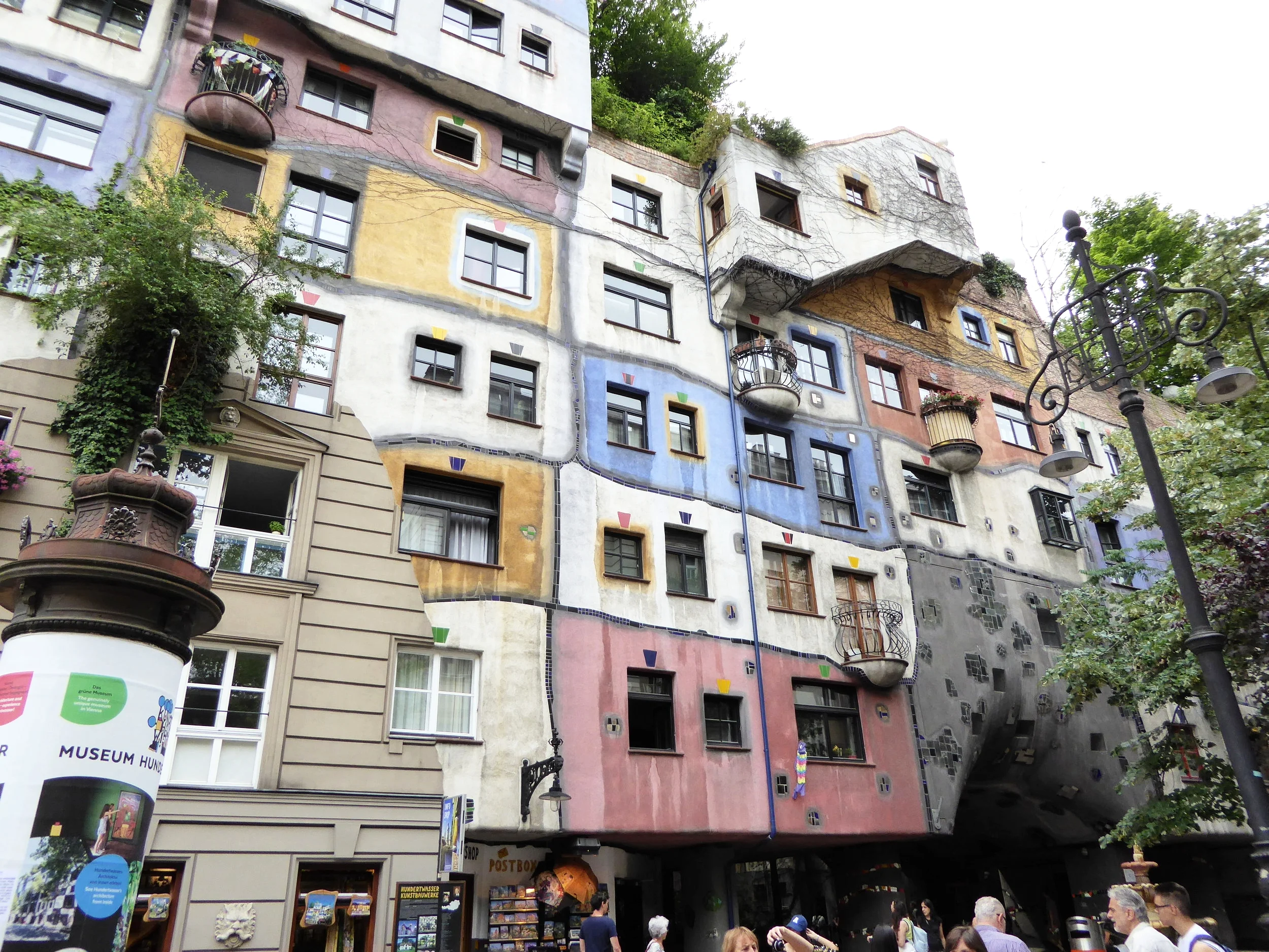 The Hundertwasser House 