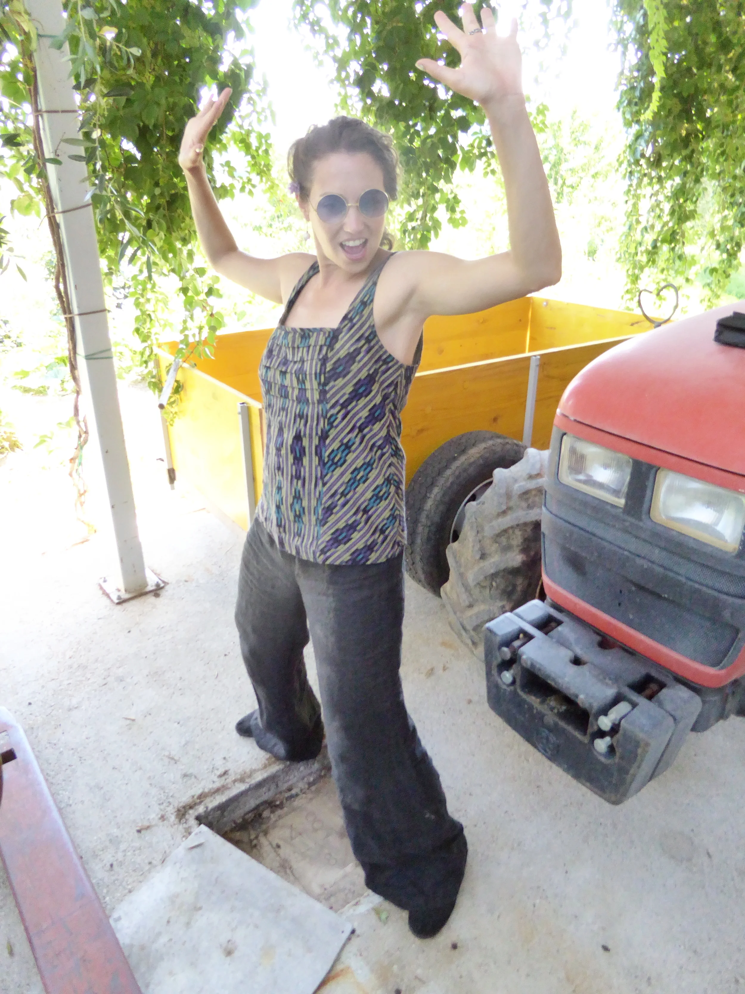 Standing in Italy and Slovenia