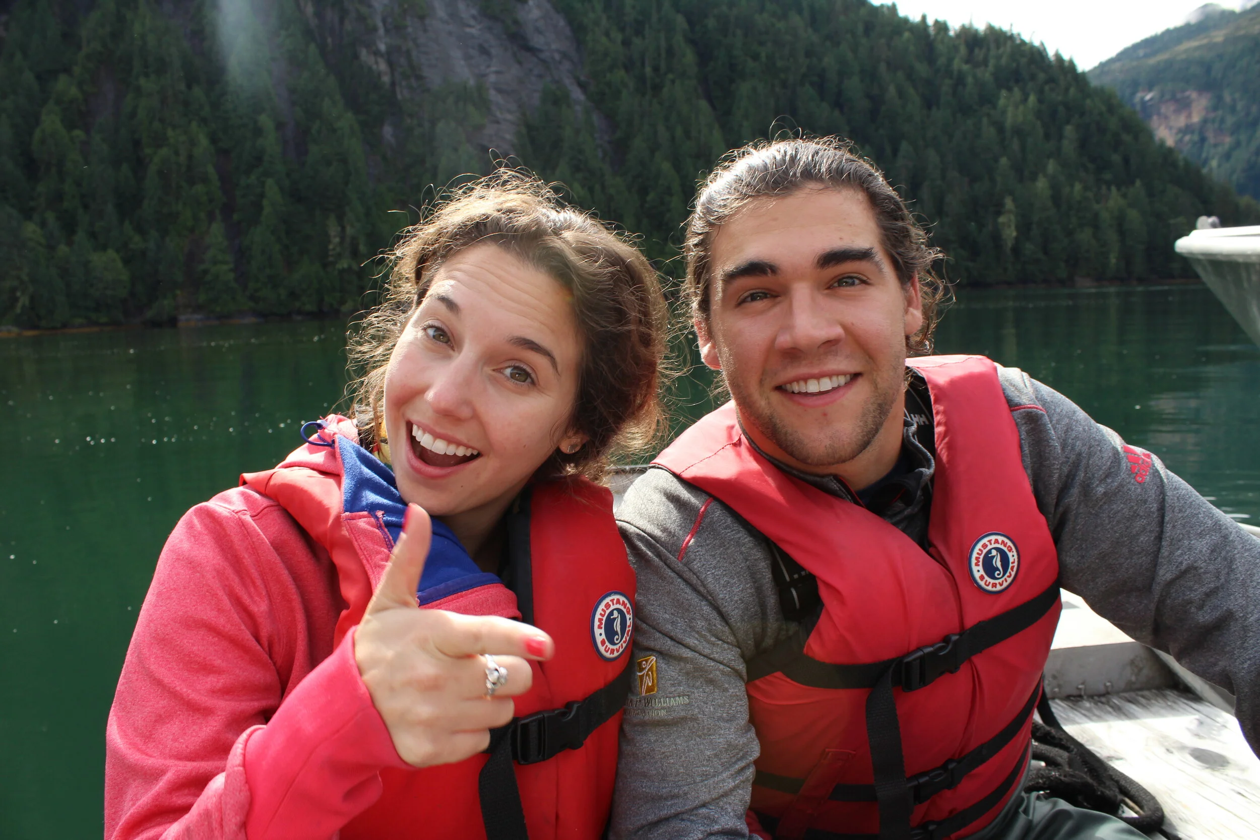 Me and Anthony on the Bear Lookout