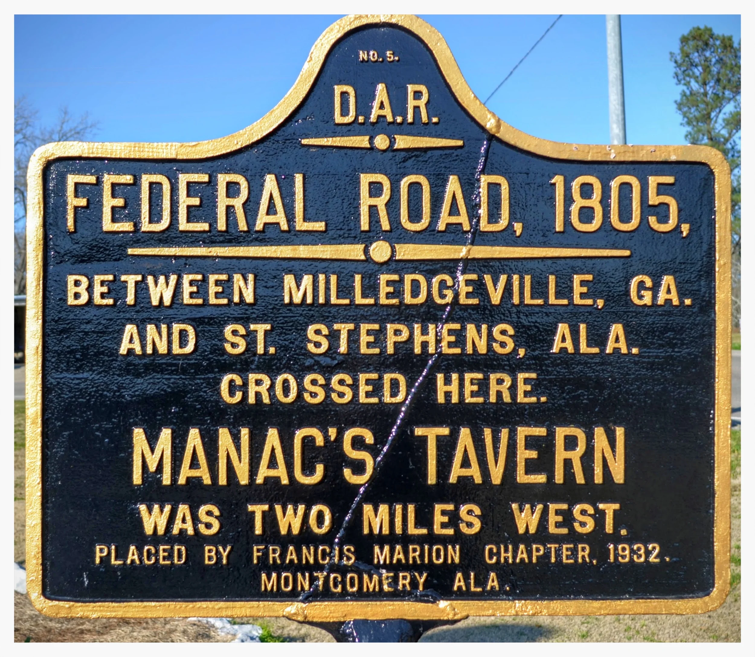 The Old Federal Road — Goat Hill History