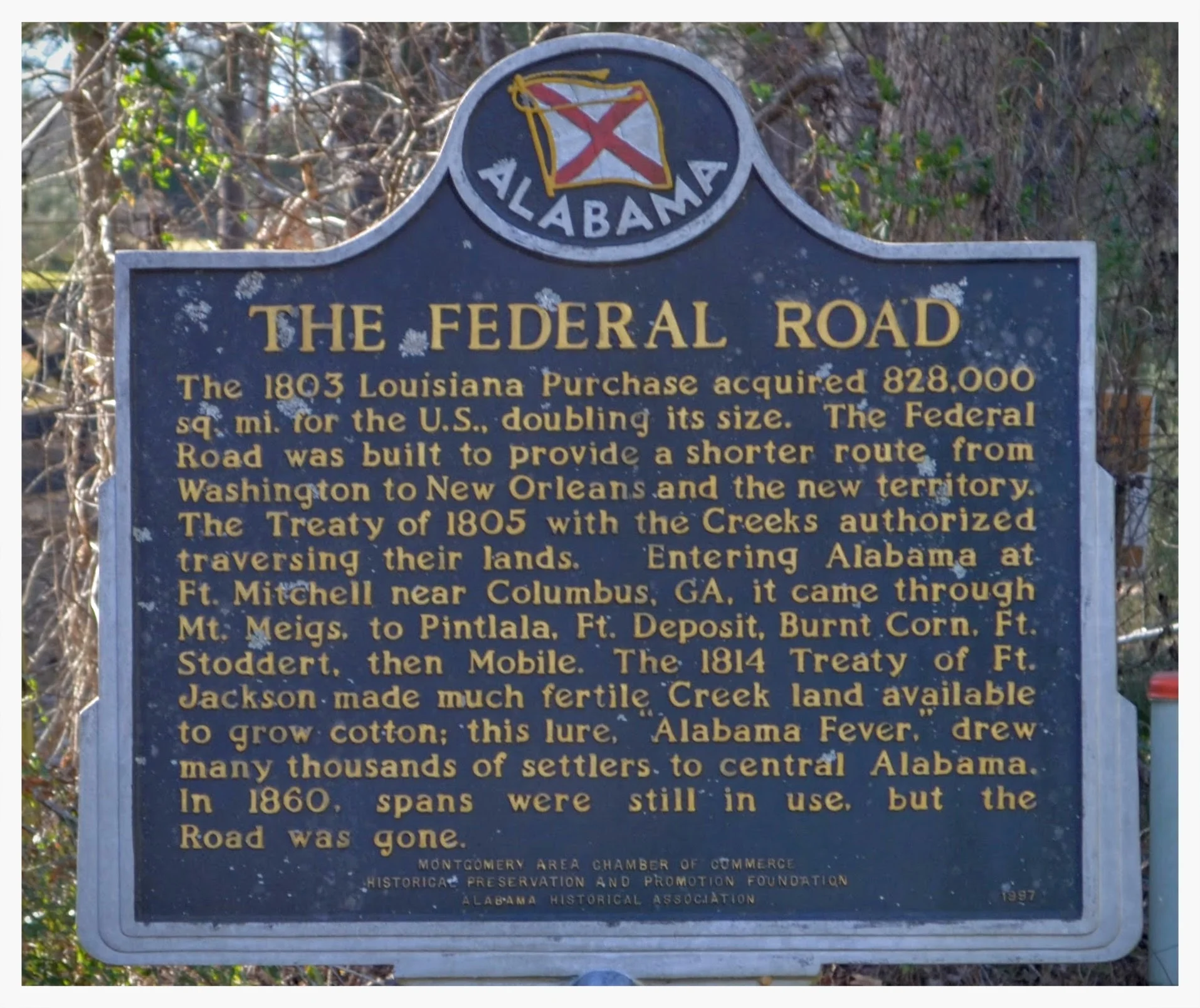 The Old Federal Road — Goat Hill History