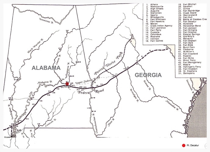 The Old Federal Road — Goat Hill History