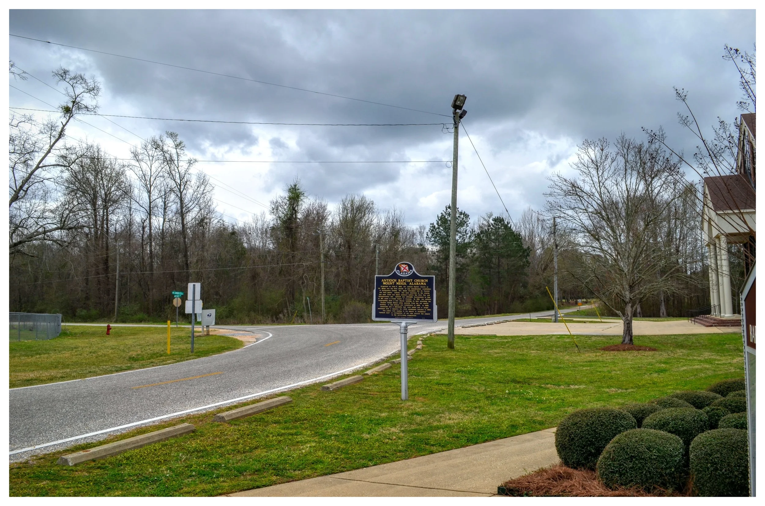 Antioch Baptist Church — Goat Hill History