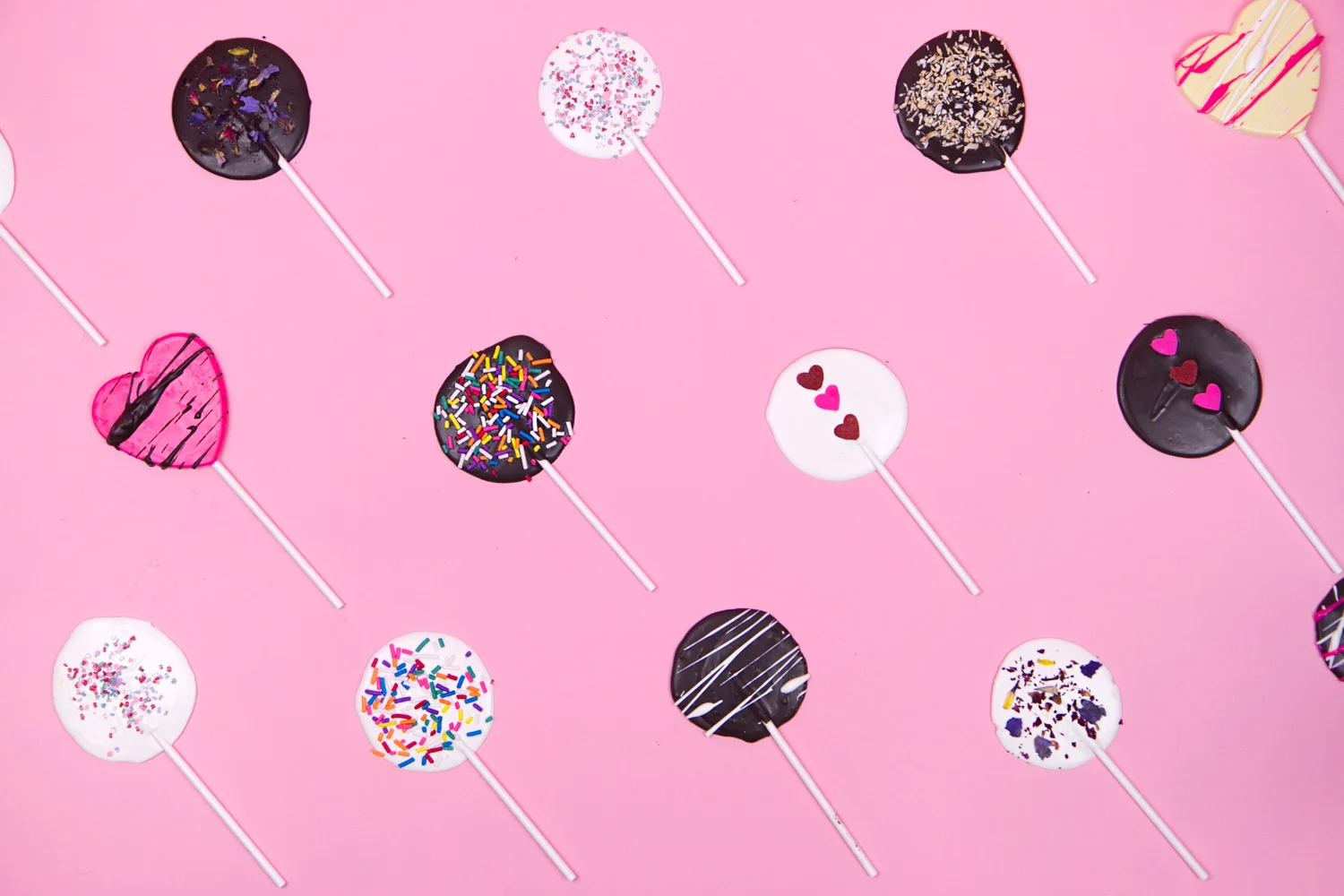DIY Chocolate Lollipops