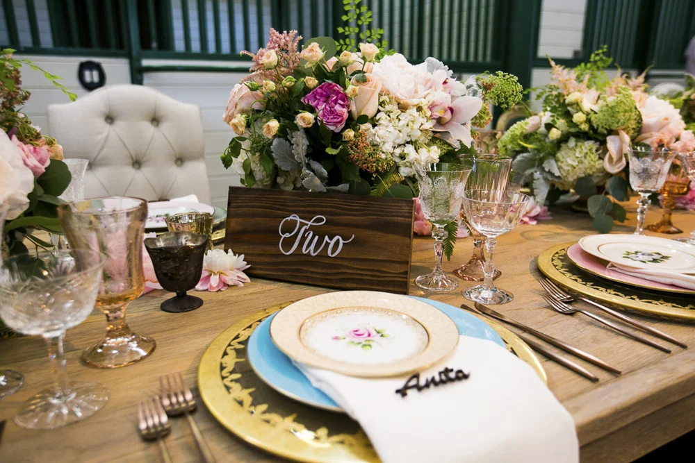 Hummingbird Nest Horse Barn Dinner Party Florals and Decor Designed by Eddie Zaratsian Lifestyle and Design, Photos by Callaway Gable Photography