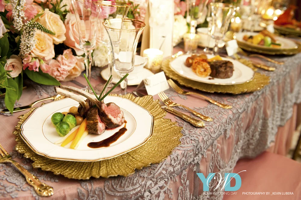 Vintage French Pink and Coral Wedding Decor and Floral Inspiration Designed by Eddie Zaratsian Lifestyle and Design, Photos by Kevin Lubera Photography