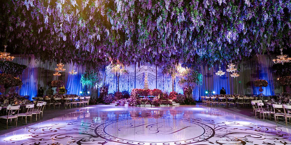 Wisteria Garden Real Wedding Design by Eddie Zaratsian