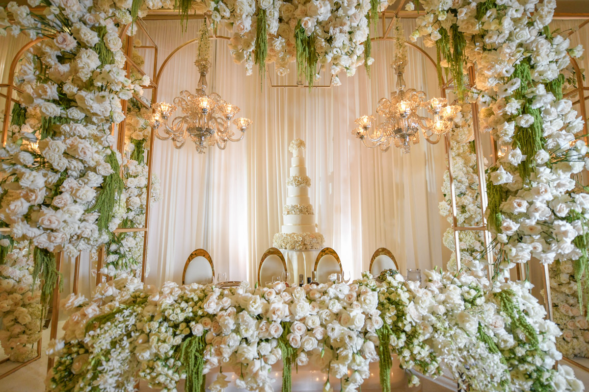 As well jog meteor Suzy & Daniel's Glamorous White and Gold Wedding Reception — Eddie  Zaratsian Lifestyle & Design