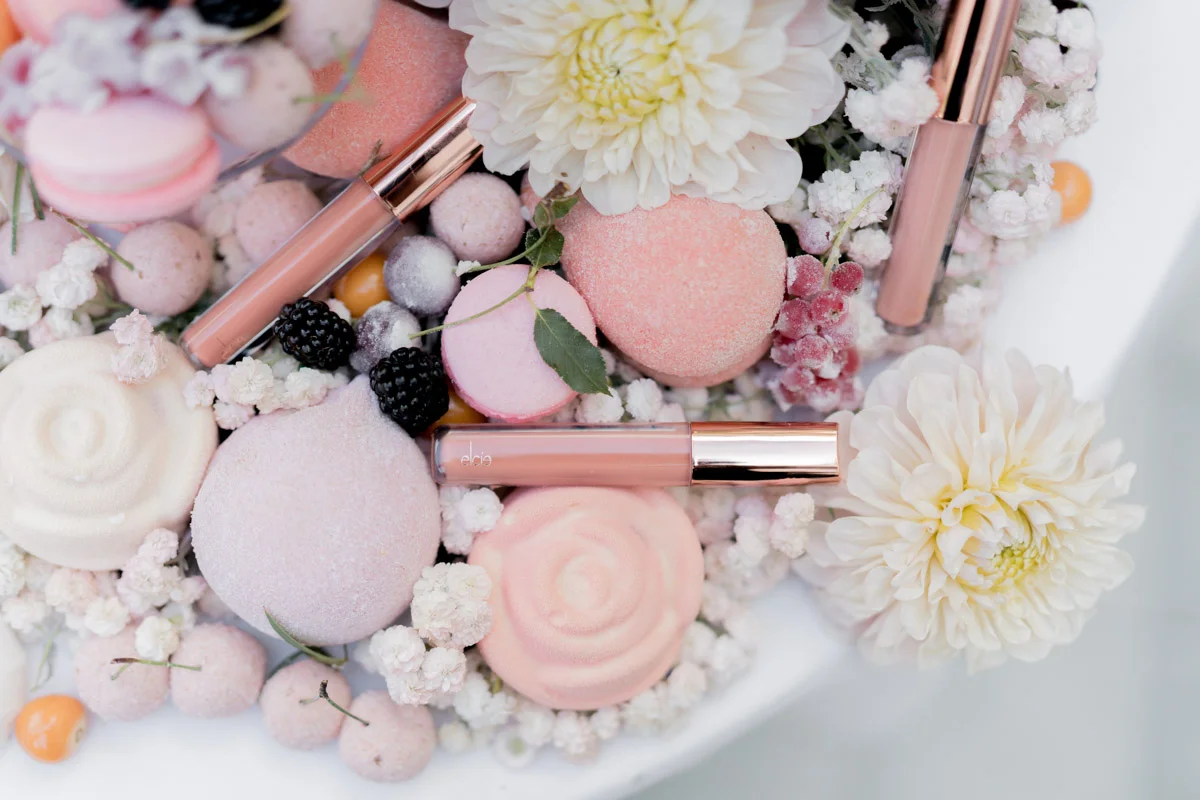 Lilit Cardanian & Elcie Cosmetics Lip Linyl launch party - pink party decor by Eddie Zaratsian, photo by RTG Photography