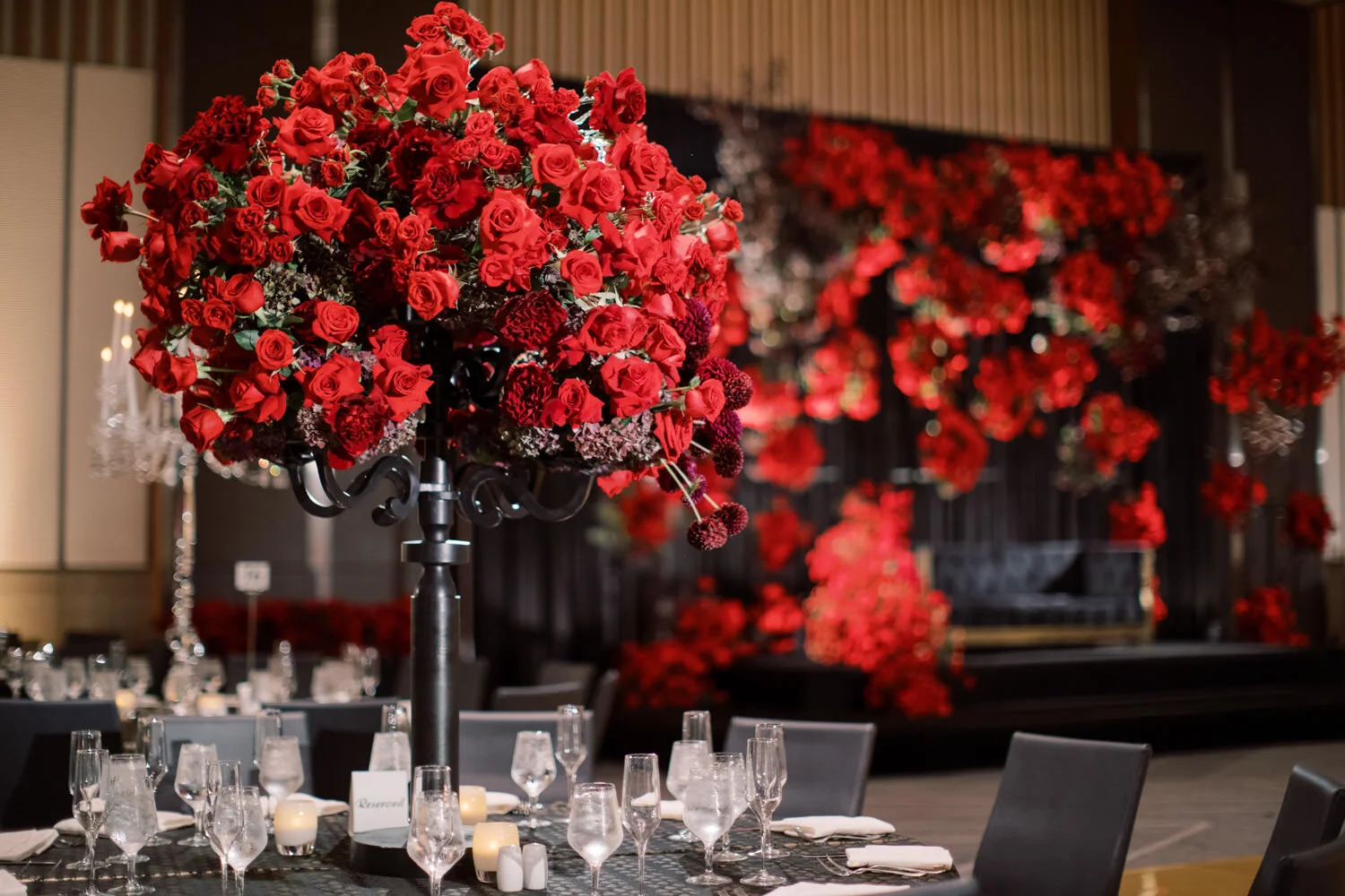 Red Rose Wedding at the InterContinental Los Angeles — Eddie Zaratsian ...
