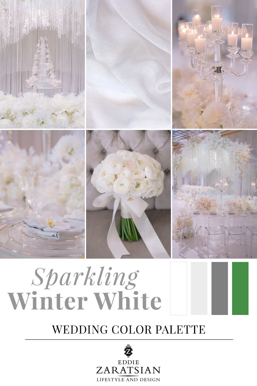 3 Popular Winter Wedding Color Combinations — Eddie Zaratsian Lifestyle ...