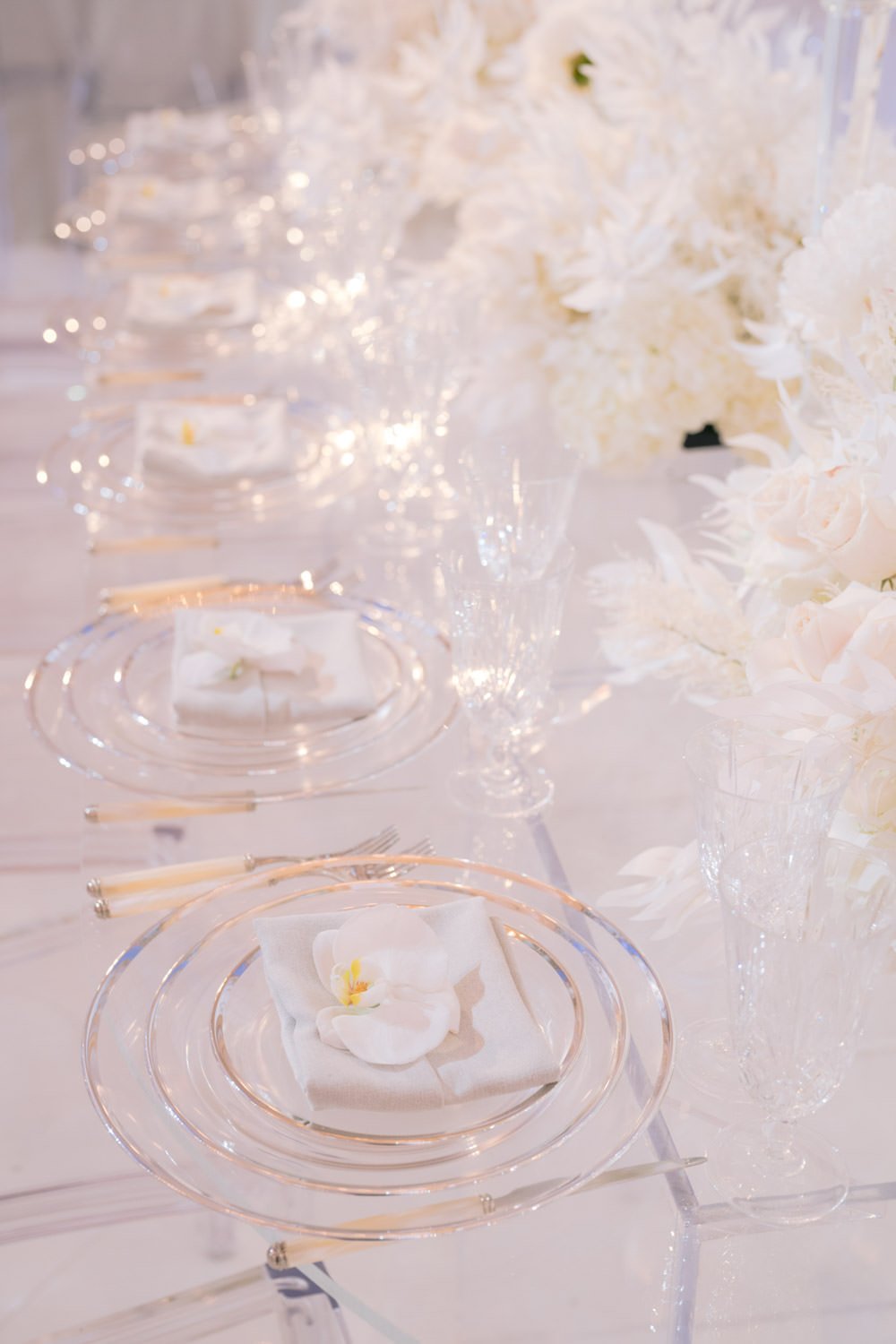 Wedding Design Ideas: Adding Dimension to a Heavenly All-White Wedding