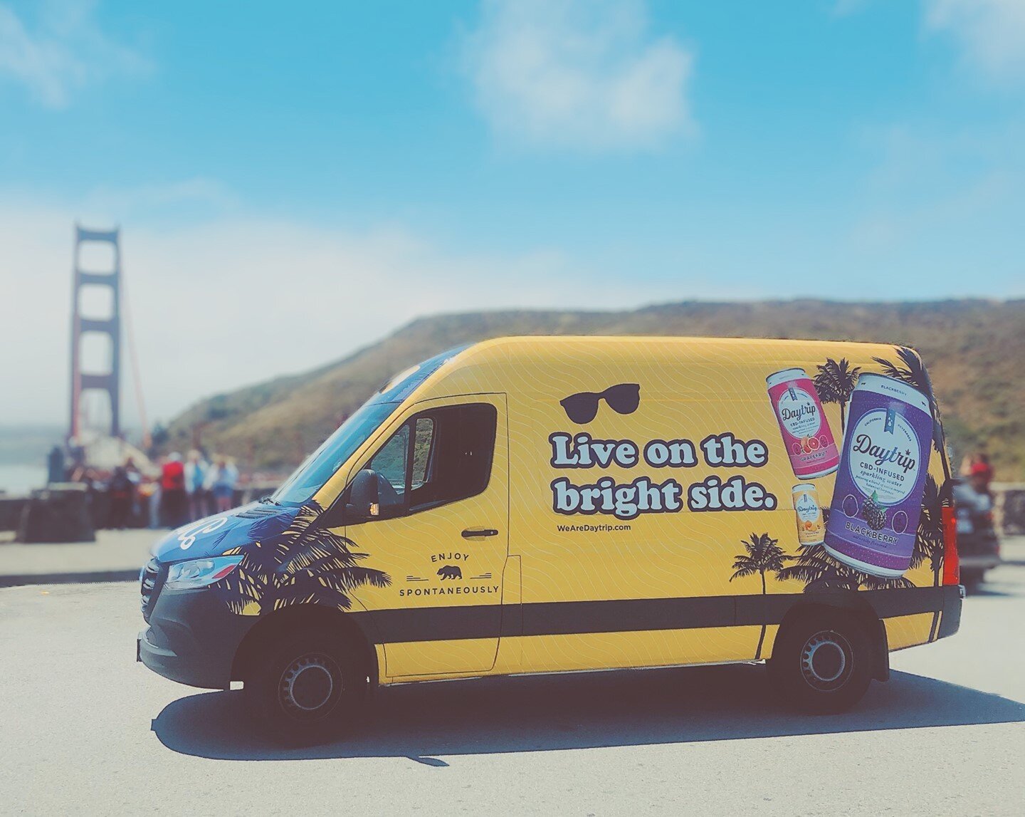 Live on the bright side. It's not just a motto, it's *literally* how we roll. 

Our hottest wheels yet are hitting the road this summer. Drop your city in the comments and we just might come trip out with you #GoOnaDaytrip #roadwarrior

&bull;⁣⁣⁣⁣⁣⁣
