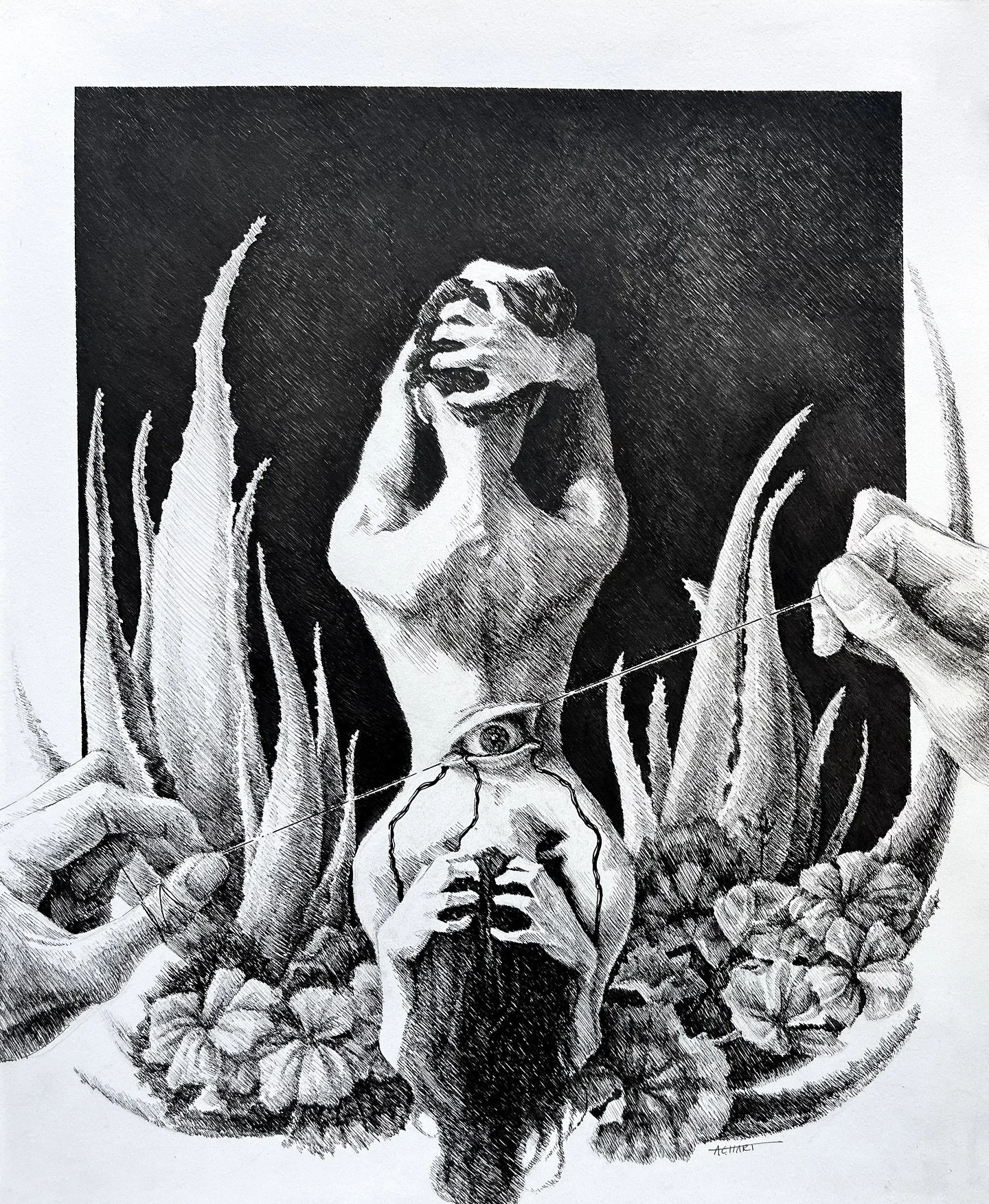 Never again.

#illustration #drawing #handdrawn #ink #inkart #horrorart #pos #horror #eye #pen