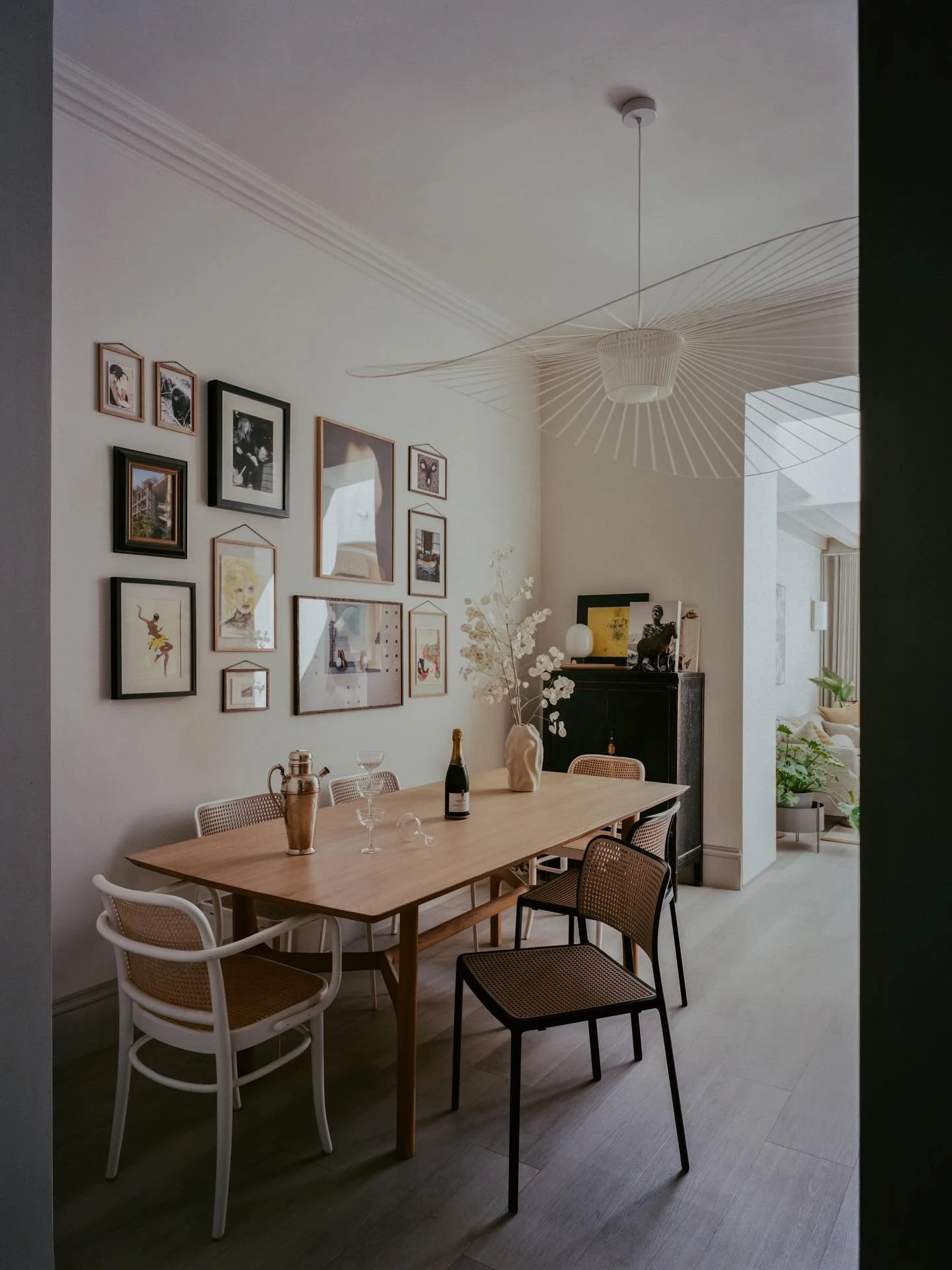 &ldquo;In Edinburgh&rsquo;s leafy Trinity suburb, a once-divided Victorian property has been carefully transformed into a serene and functional family home. The project, led by @pendarchitects together with their long-term clients (and collaborators)