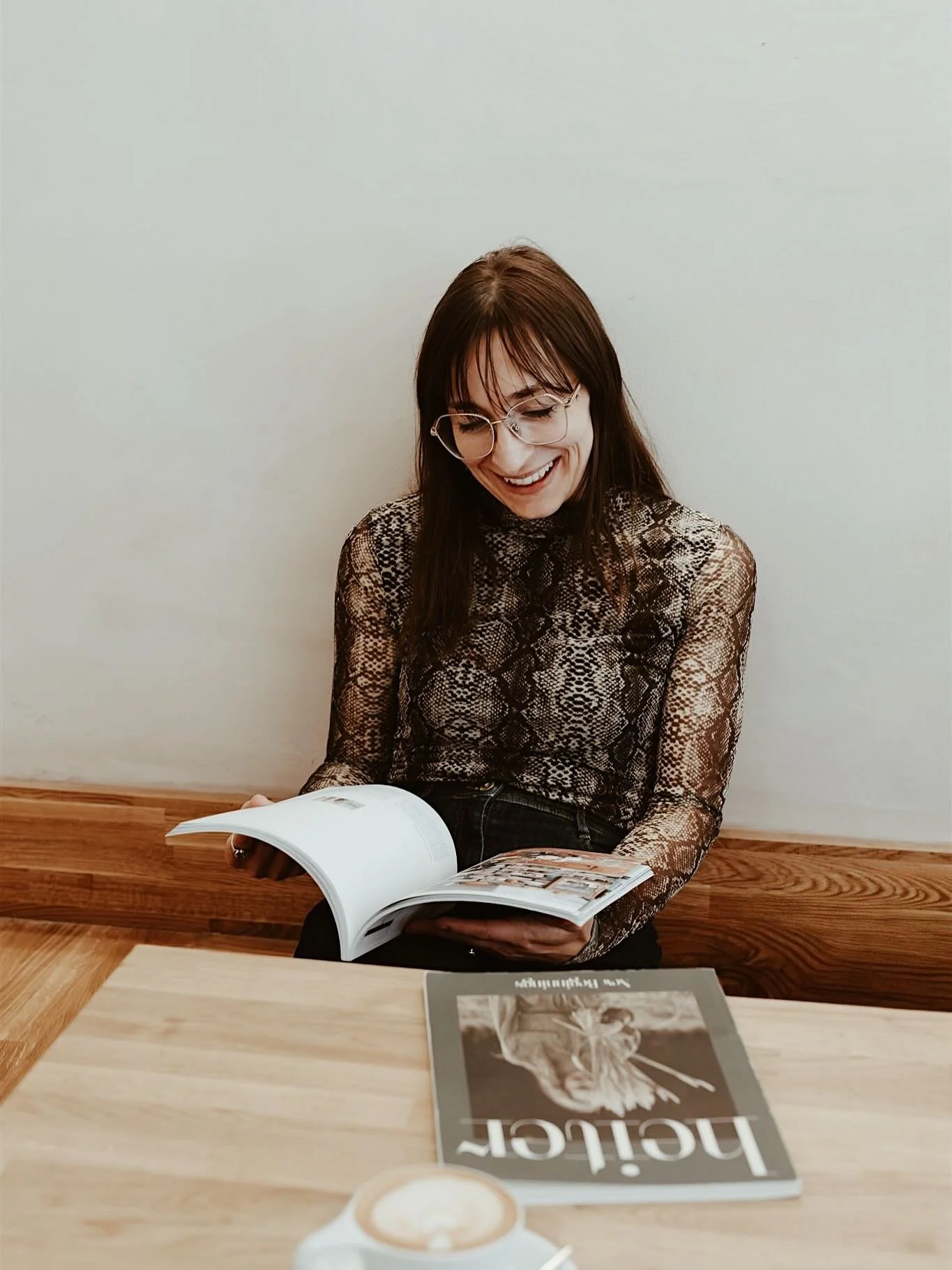 Quite a few new followers have joined @heitermagazine over the past weeks and I think re-introductions are in order!

My name is Katharina.

I founded heiter back in 2016, a few months after I recovered from burnout. During my healing process I disco